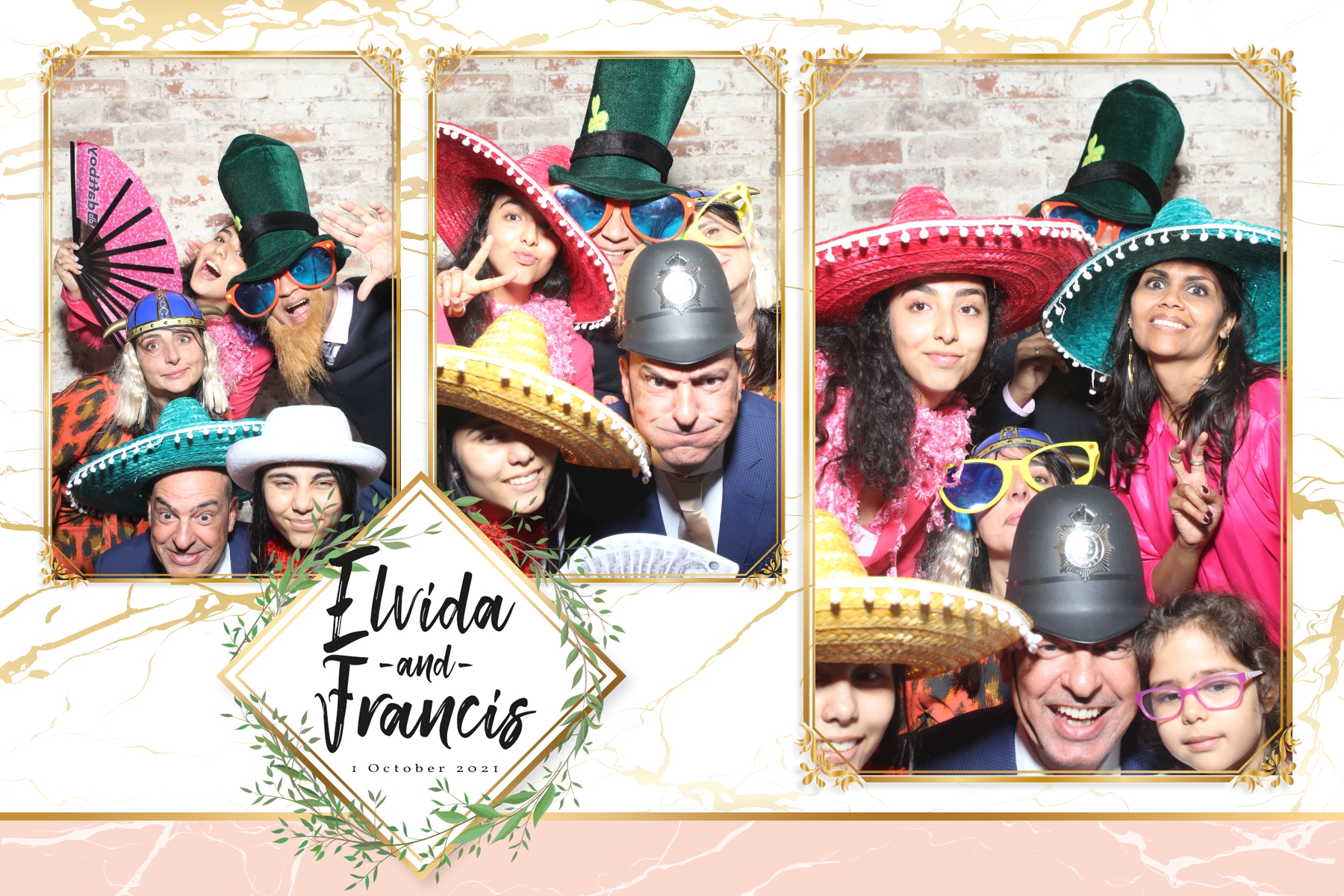 Elvida & Francis | View more photos from the event at gallery.blissbooth.co.uk/u/BlissBooth/Elvida-Francis