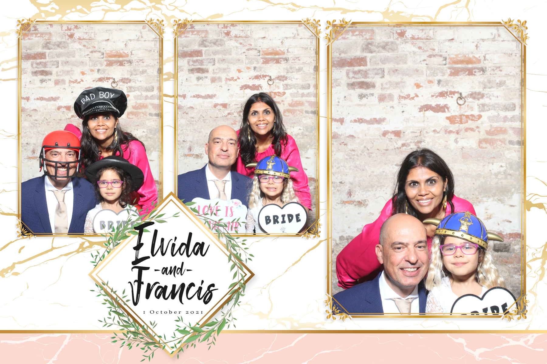 Elvida & Francis | View more photos from the event at gallery.blissbooth.co.uk/u/BlissBooth/Elvida-Francis