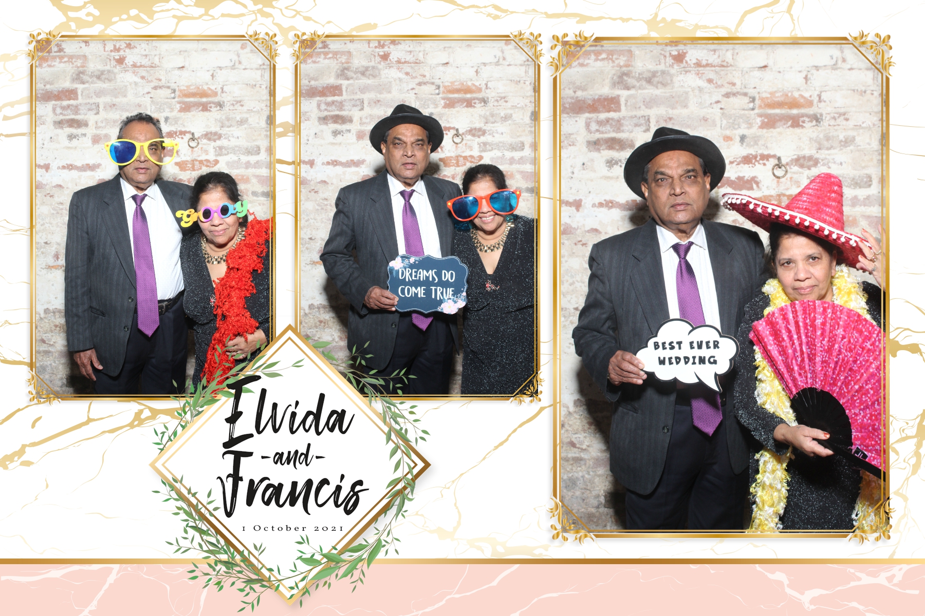 Elvida & Francis | View more photos from the event at gallery.blissbooth.co.uk/u/BlissBooth/Elvida-Francis