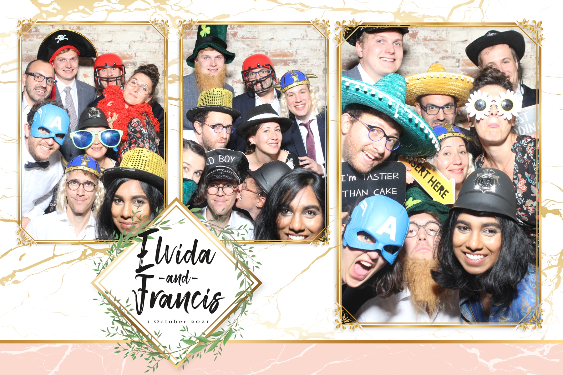 Elvida & Francis | View more photos from the event at gallery.blissbooth.co.uk/u/BlissBooth/Elvida-Francis