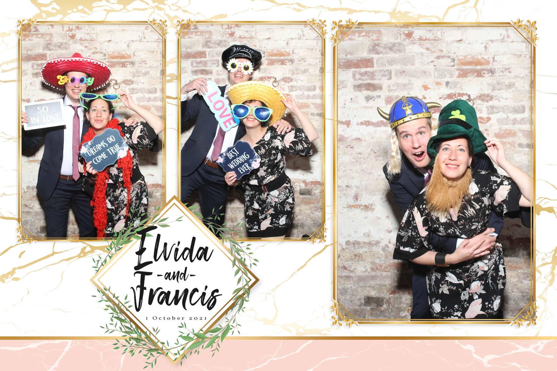 Elvida & Francis | View more photos from the event at gallery.blissbooth.co.uk/u/BlissBooth/Elvida-Francis