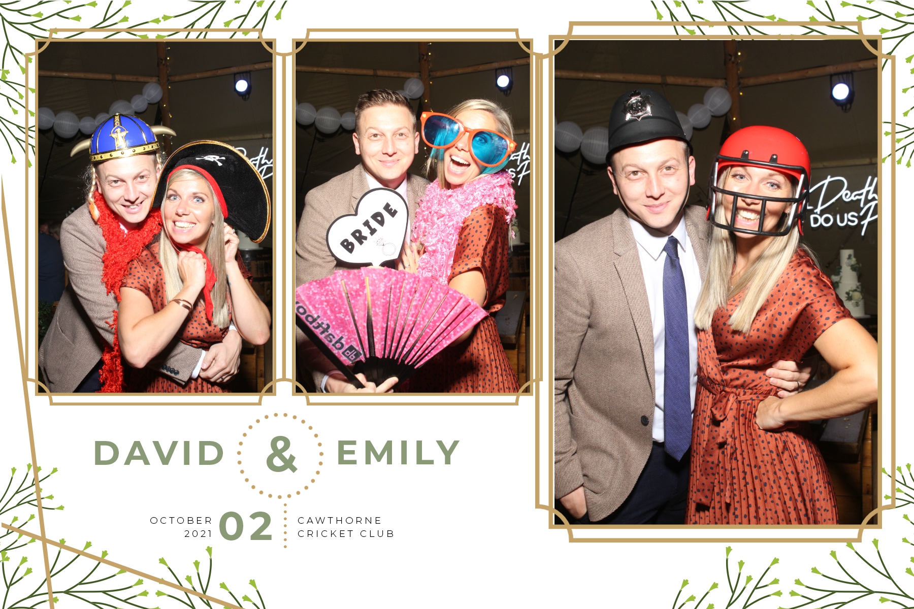Emily and David | View more photos from the event at gallery.blissbooth.co.uk/u/BlissBooth/Emily-and-David