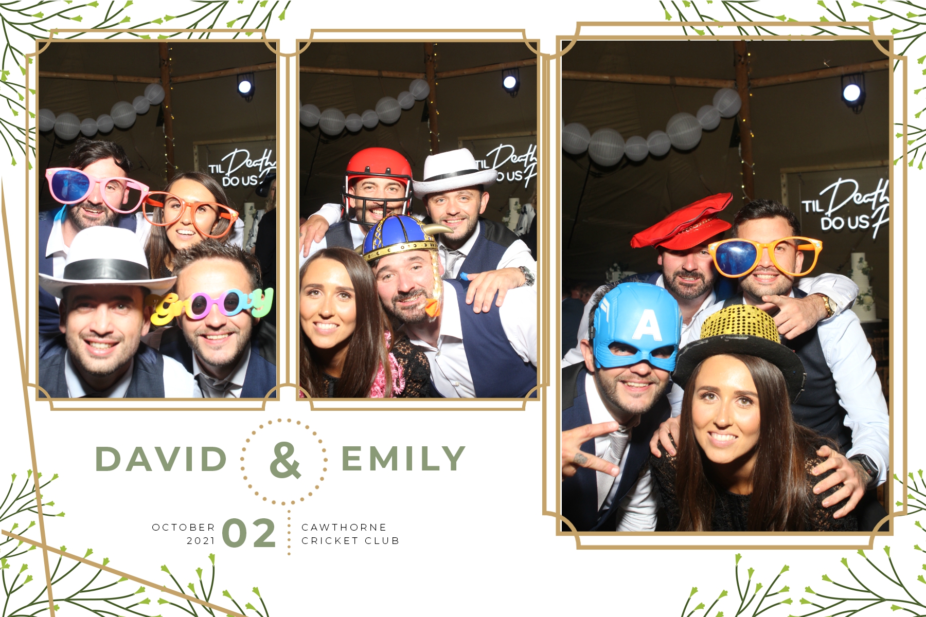 Emily and David | View more photos from the event at gallery.blissbooth.co.uk/u/BlissBooth/Emily-and-David