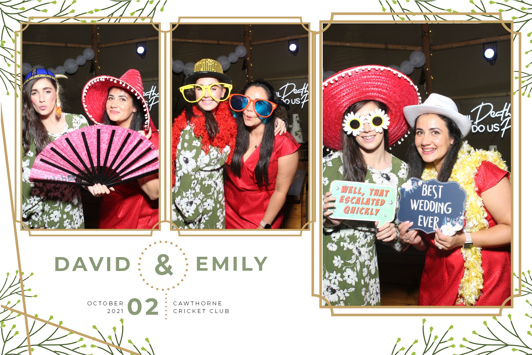 Emily and David | View more photos from the event at gallery.blissbooth.co.uk/u/BlissBooth/Emily-and-David