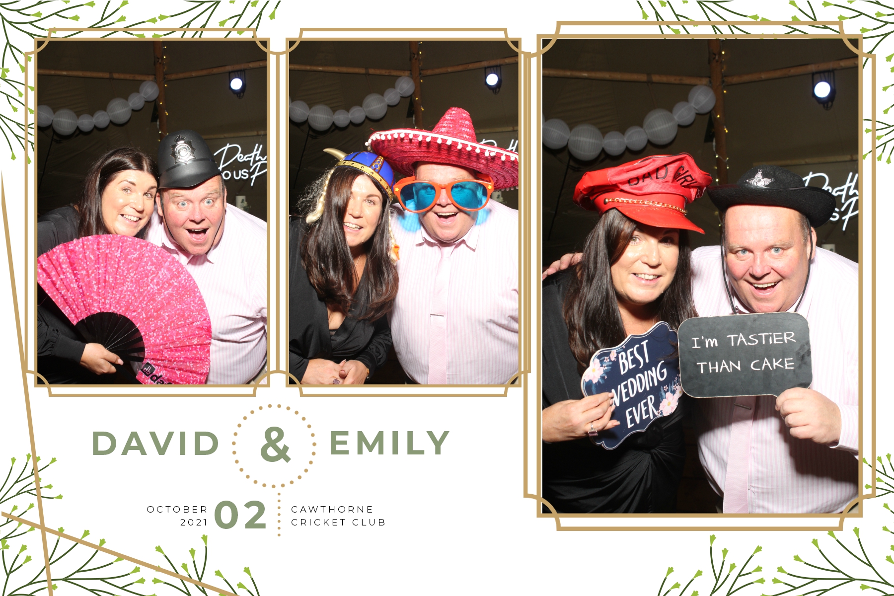 Emily and David | View more photos from the event at gallery.blissbooth.co.uk/u/BlissBooth/Emily-and-David