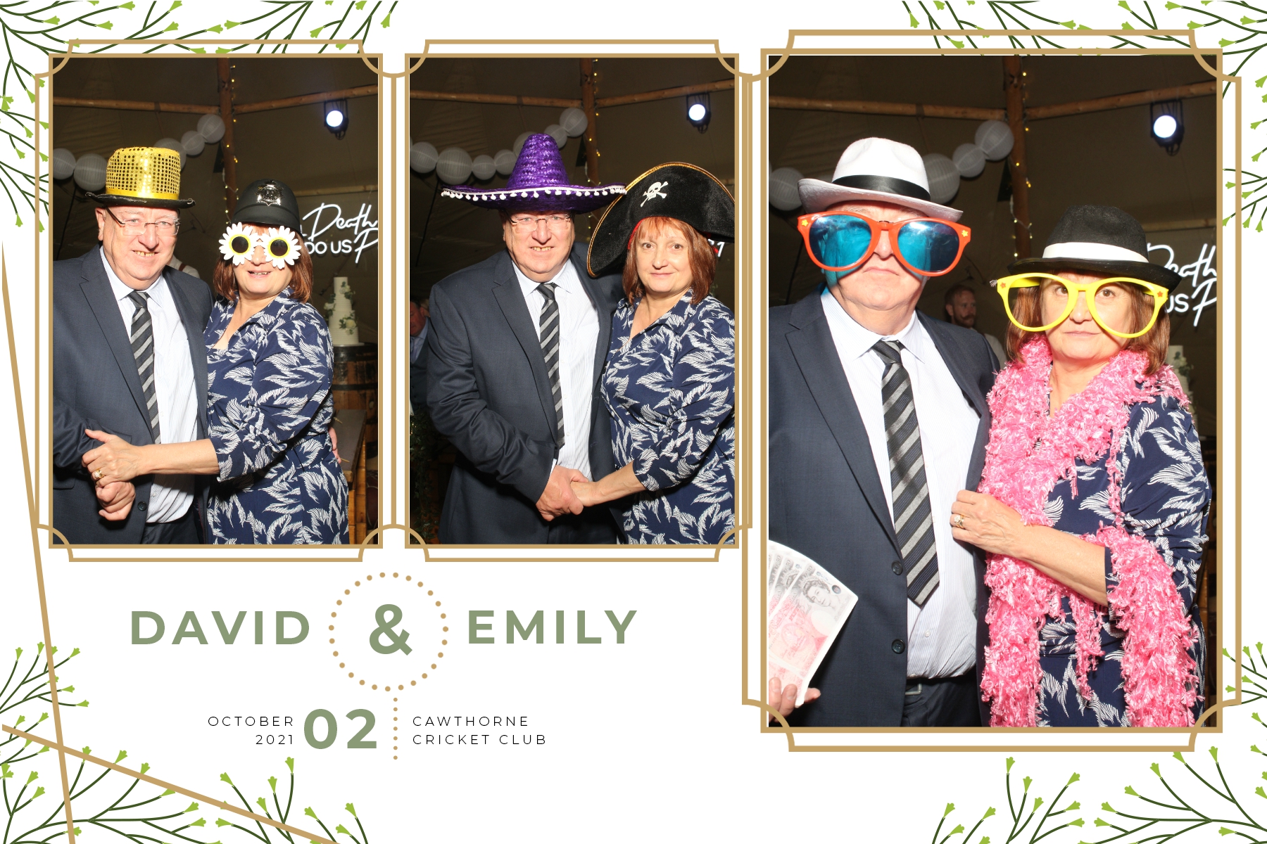 Emily and David | View more photos from the event at gallery.blissbooth.co.uk/u/BlissBooth/Emily-and-David