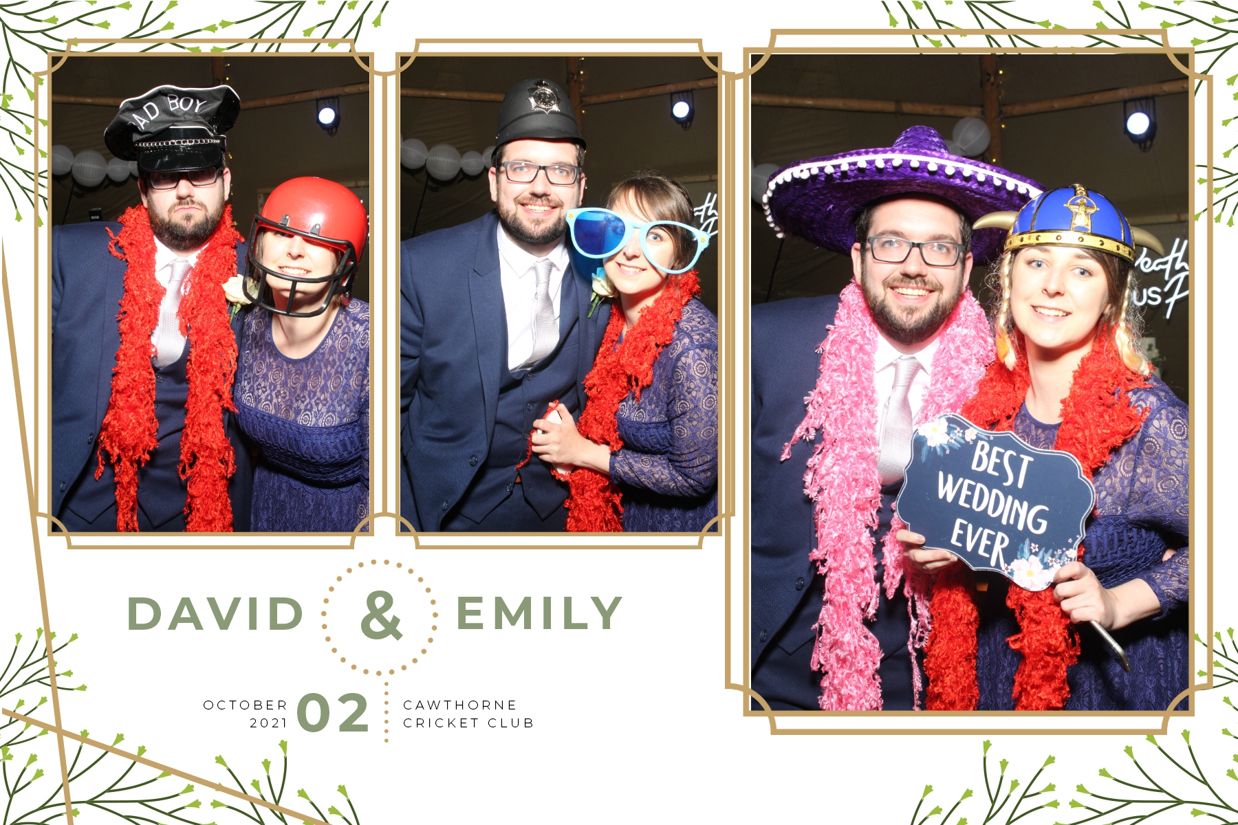 Emily and David | View more photos from the event at gallery.blissbooth.co.uk/u/BlissBooth/Emily-and-David