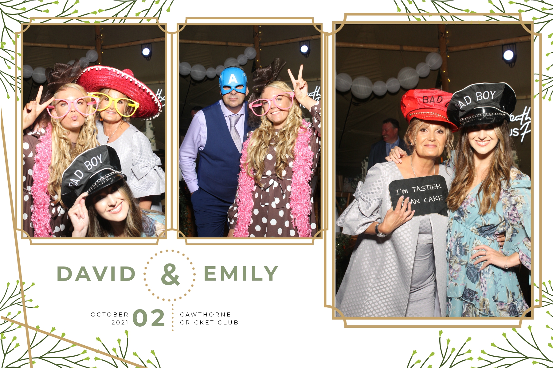 Emily and David | View more photos from the event at gallery.blissbooth.co.uk/u/BlissBooth/Emily-and-David