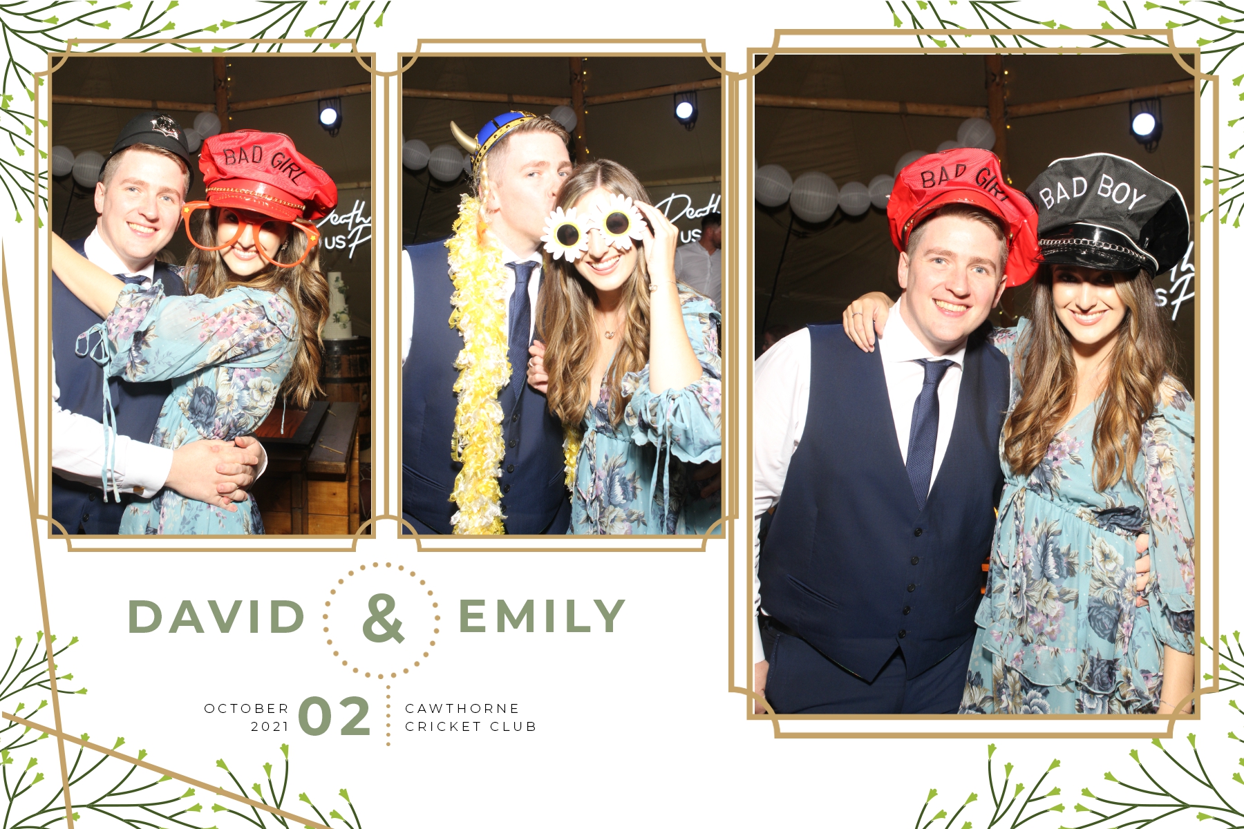 Emily and David | View more photos from the event at gallery.blissbooth.co.uk/u/BlissBooth/Emily-and-David