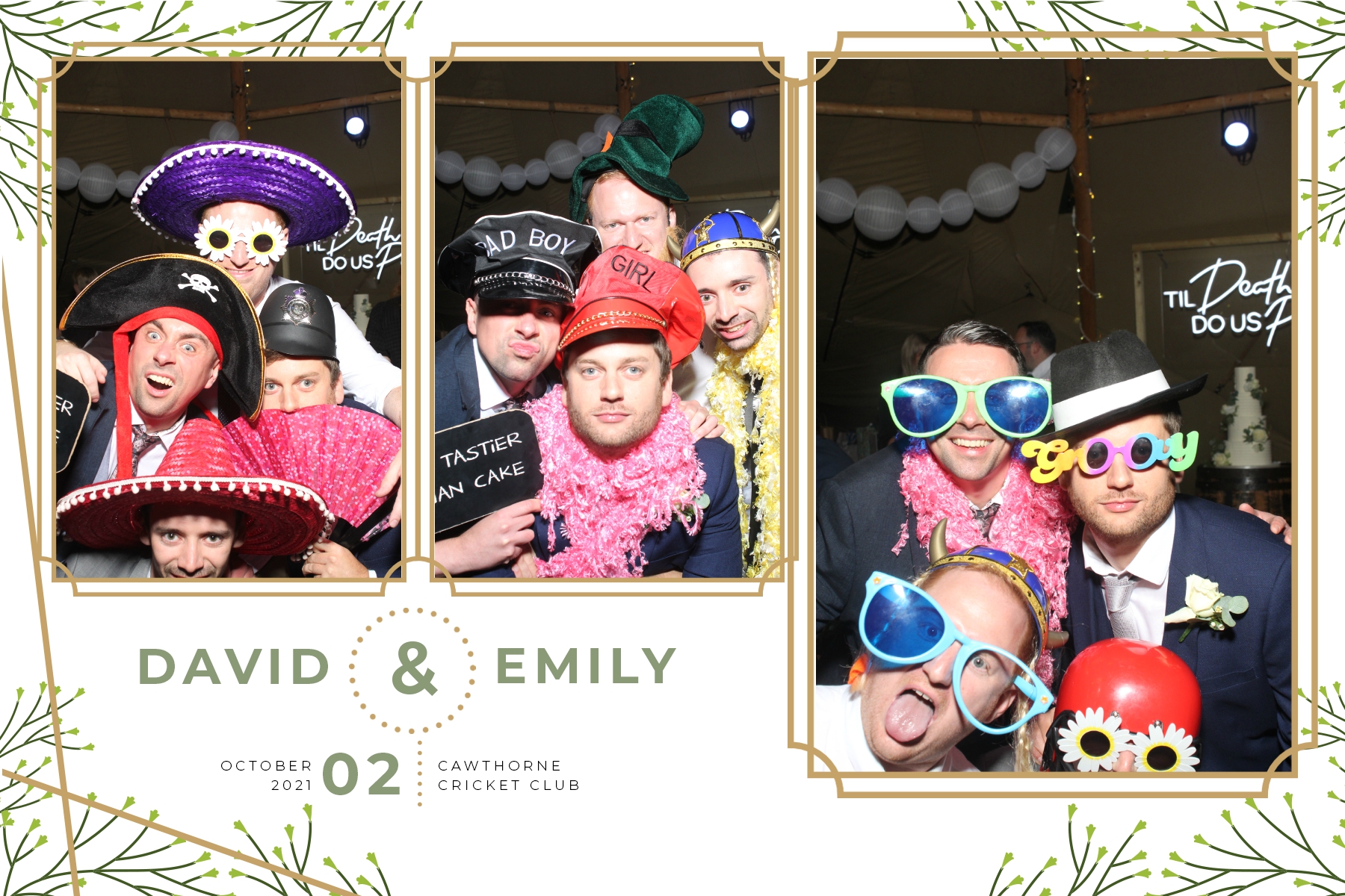 Emily and David | View more photos from the event at gallery.blissbooth.co.uk/u/BlissBooth/Emily-and-David