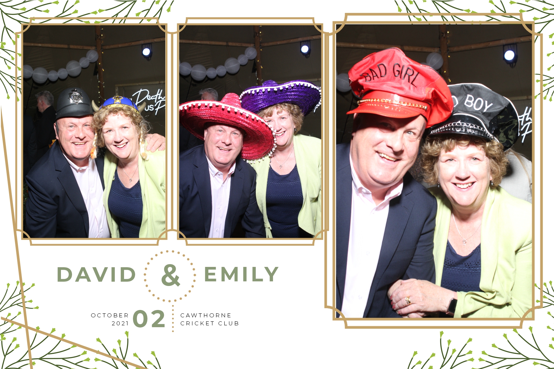 Emily and David | View more photos from the event at gallery.blissbooth.co.uk/u/BlissBooth/Emily-and-David