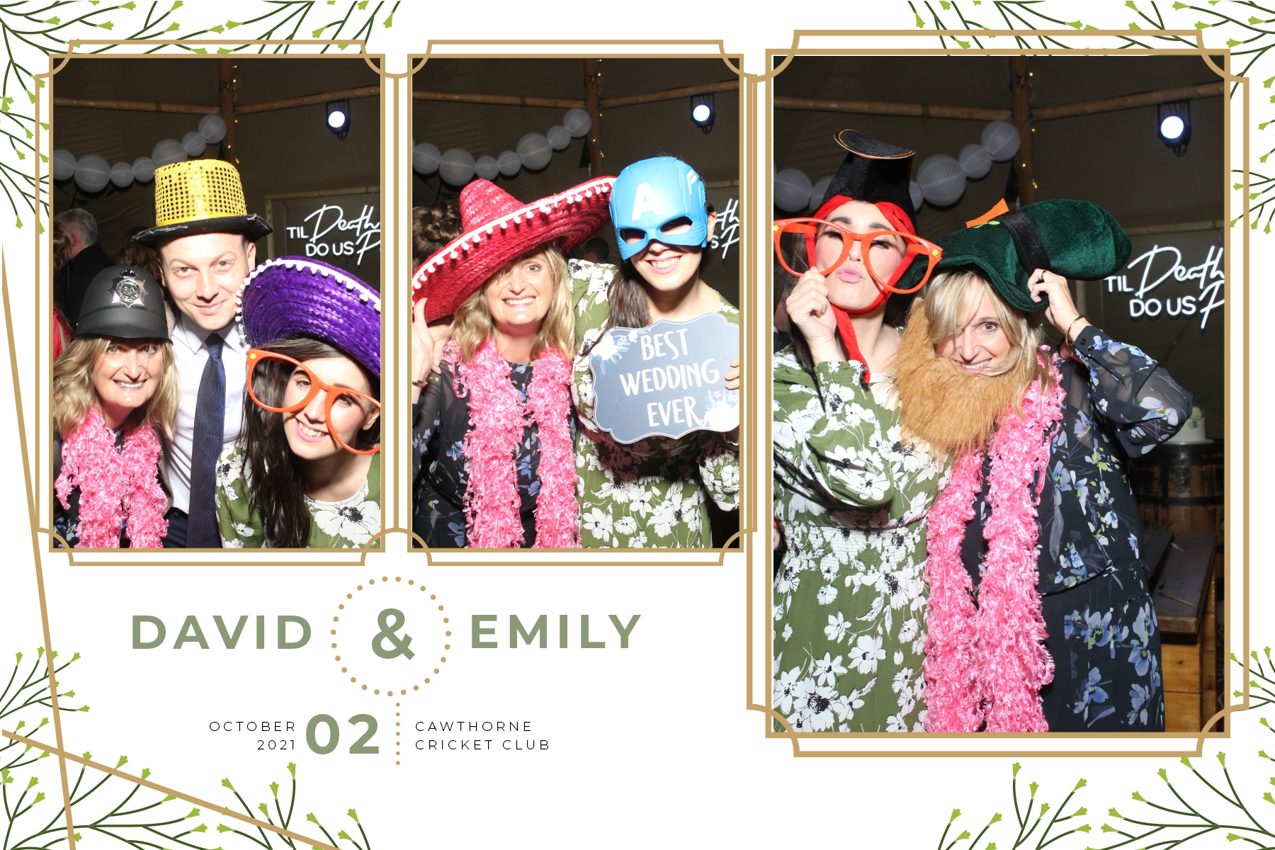 Emily and David | View more photos from the event at gallery.blissbooth.co.uk/u/BlissBooth/Emily-and-David