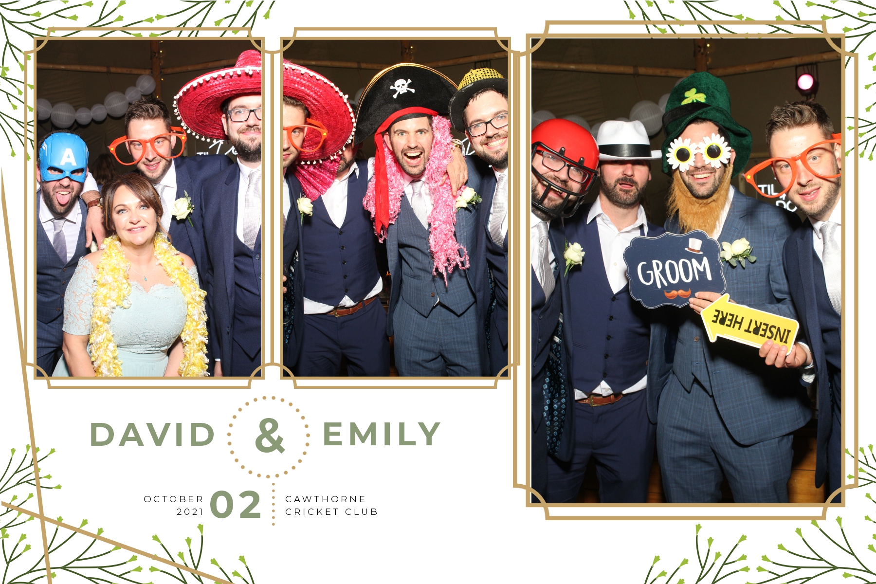 Emily and David | View more photos from the event at gallery.blissbooth.co.uk/u/BlissBooth/Emily-and-David
