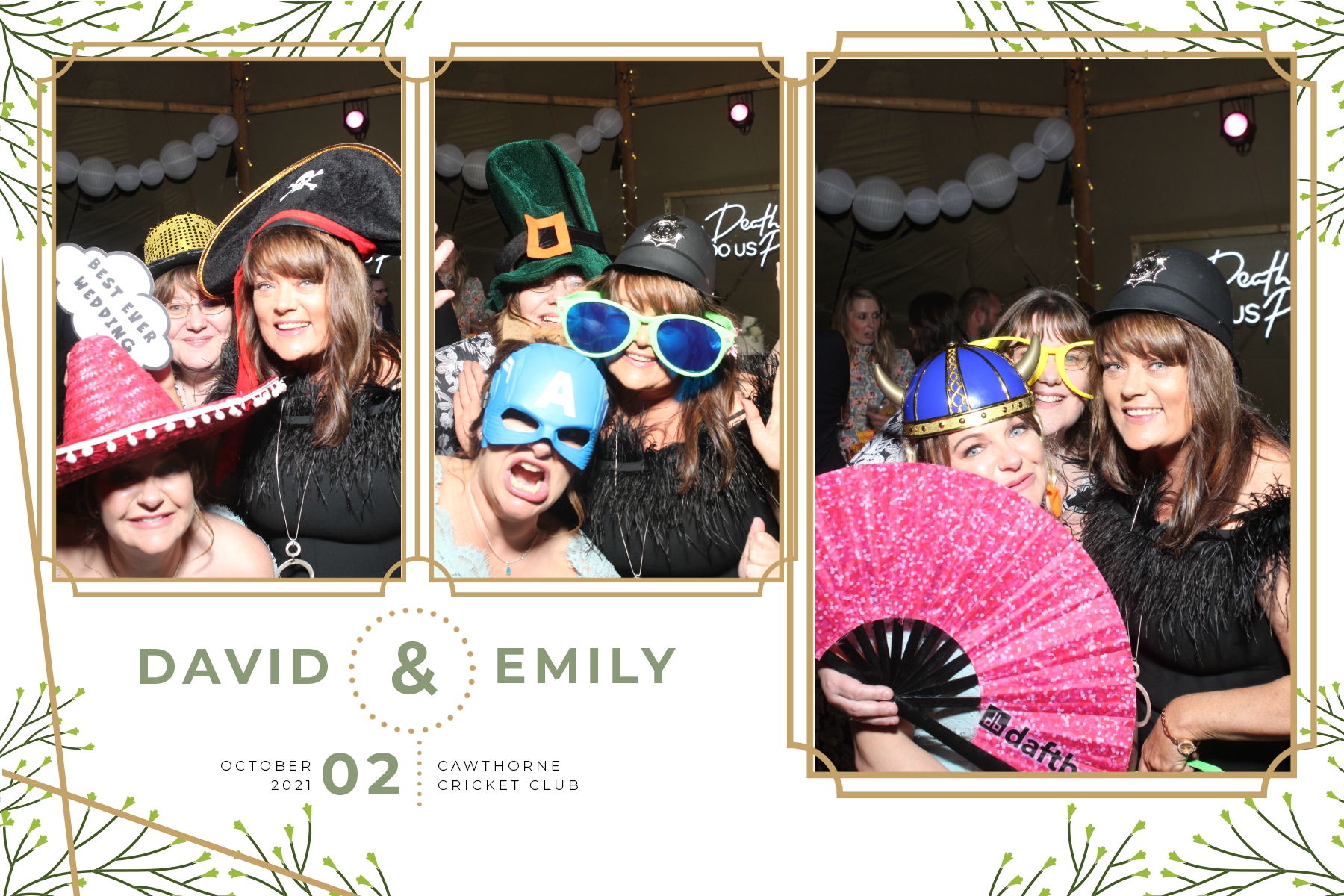 Emily and David | View more photos from the event at gallery.blissbooth.co.uk/u/BlissBooth/Emily-and-David