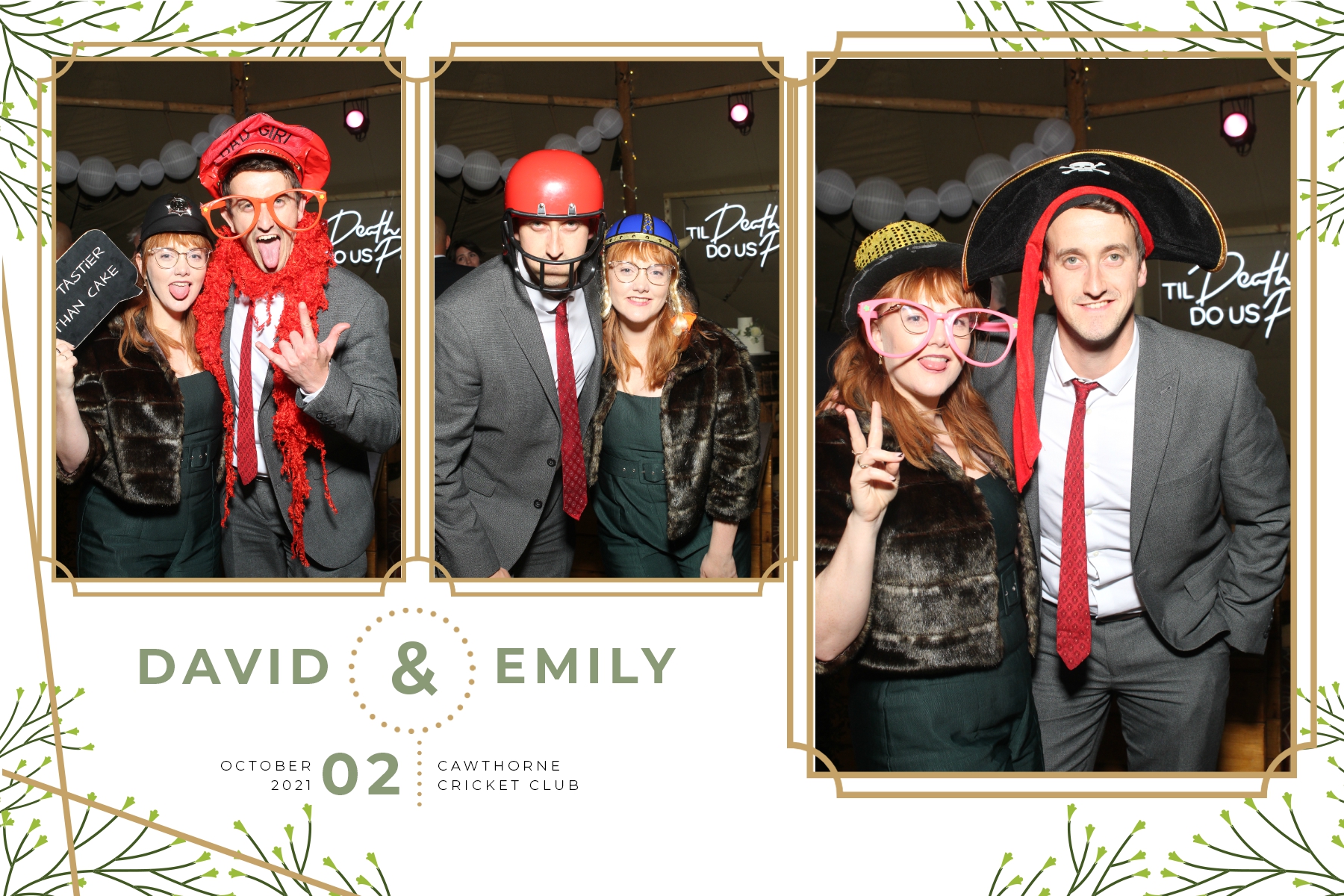 Emily and David | View more photos from the event at gallery.blissbooth.co.uk/u/BlissBooth/Emily-and-David