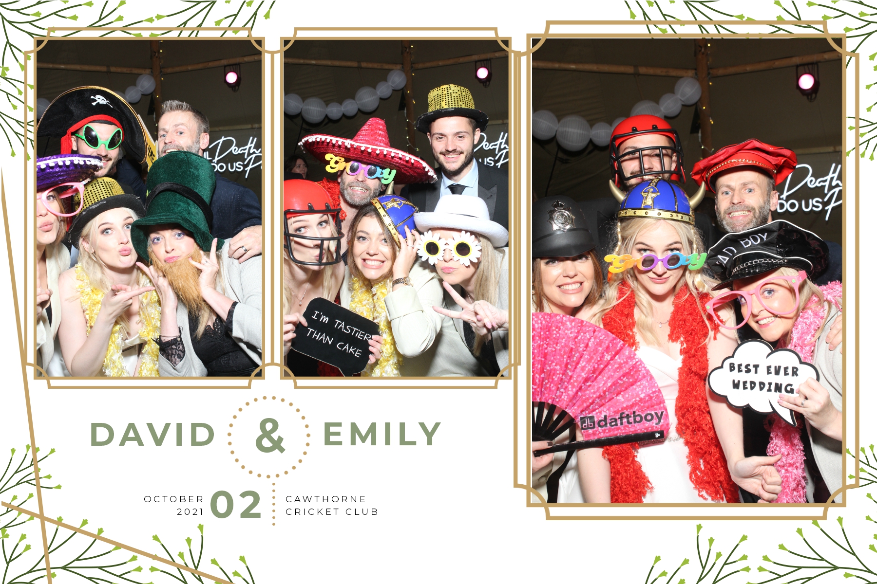 Emily and David | View more photos from the event at gallery.blissbooth.co.uk/u/BlissBooth/Emily-and-David