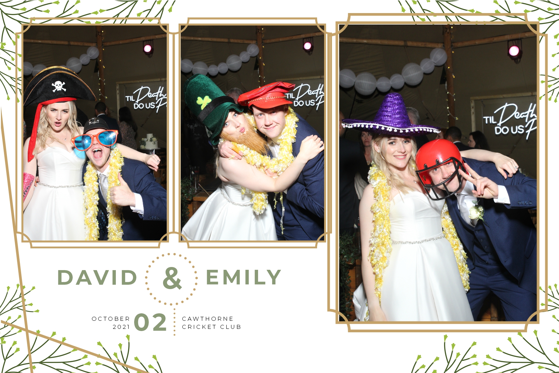 Emily and David | View more photos from the event at gallery.blissbooth.co.uk/u/BlissBooth/Emily-and-David