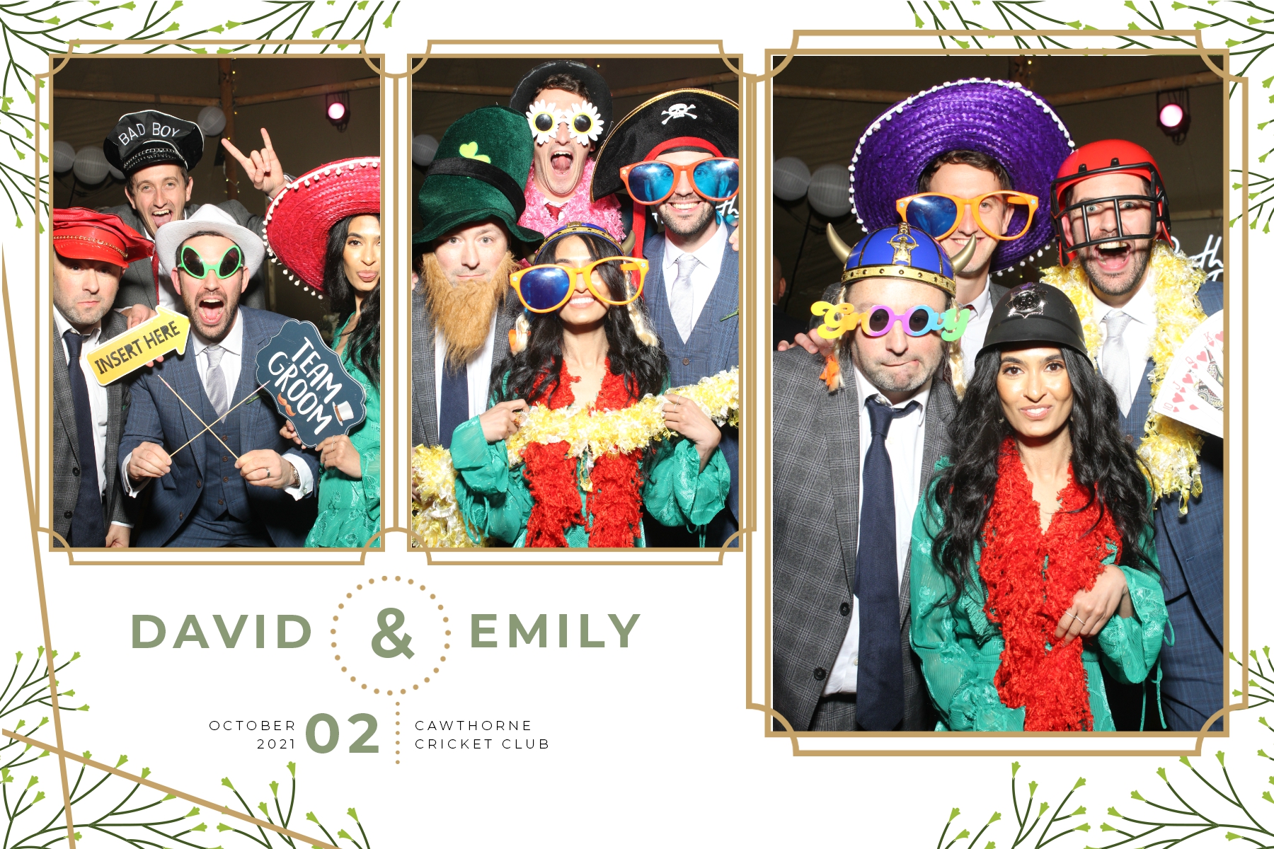 Emily and David | View more photos from the event at gallery.blissbooth.co.uk/u/BlissBooth/Emily-and-David