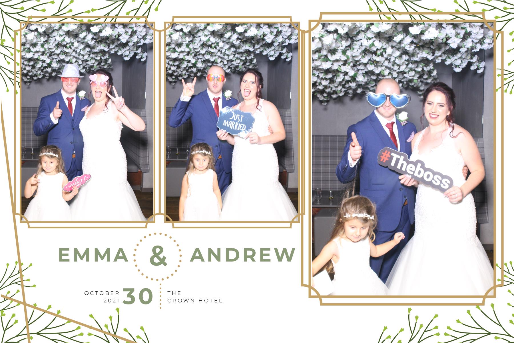 Emma and Andrew | View more photos from the event at gallery.blissbooth.co.uk/u/BlissBooth/Emma-and-Andrew