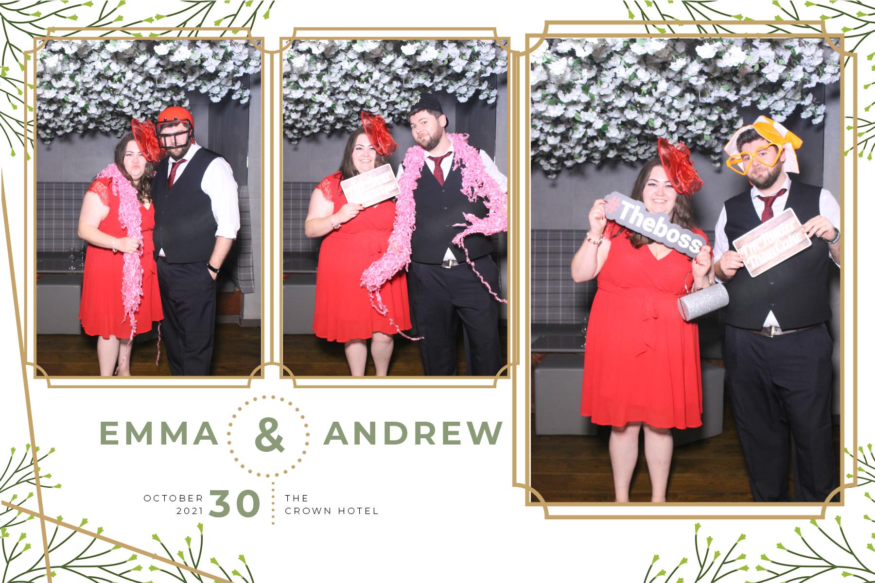 Emma and Andrew | View more photos from the event at gallery.blissbooth.co.uk/u/BlissBooth/Emma-and-Andrew