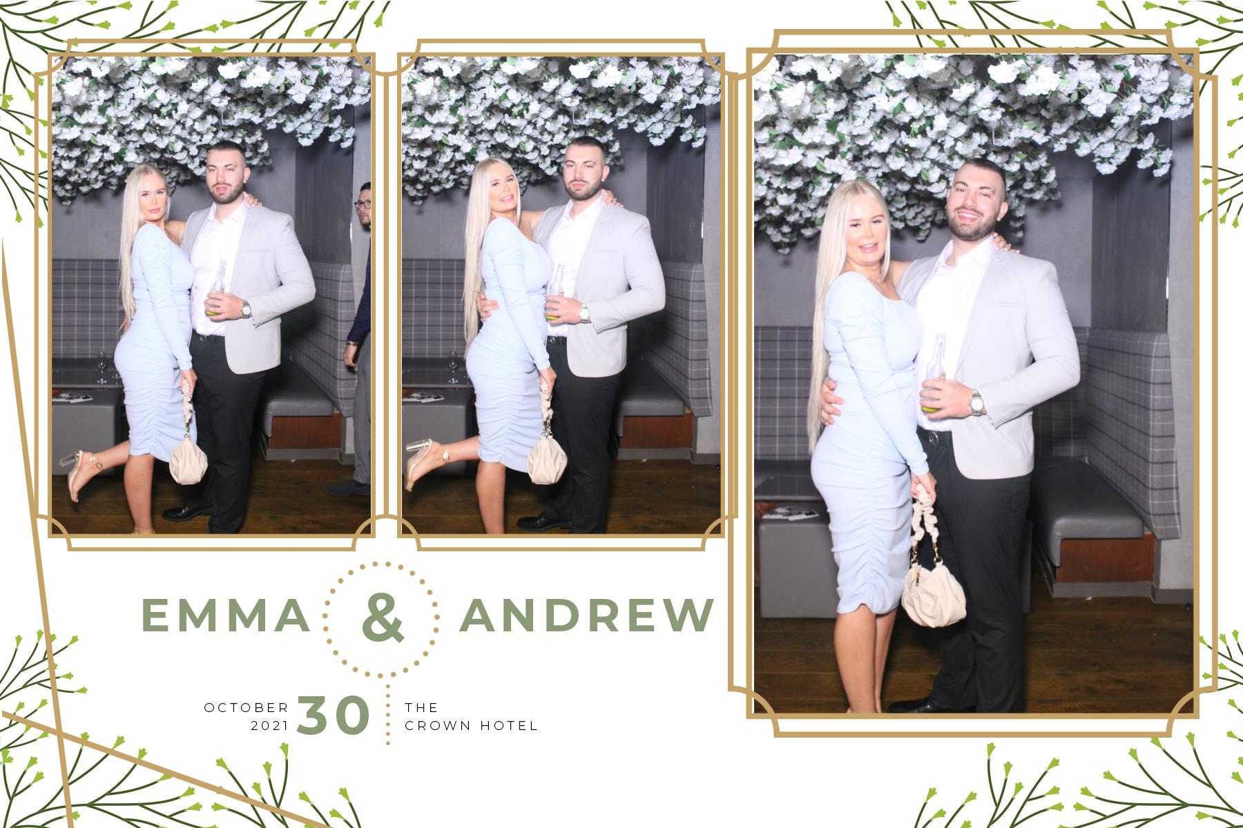 Emma and Andrew | View more photos from the event at gallery.blissbooth.co.uk/u/BlissBooth/Emma-and-Andrew