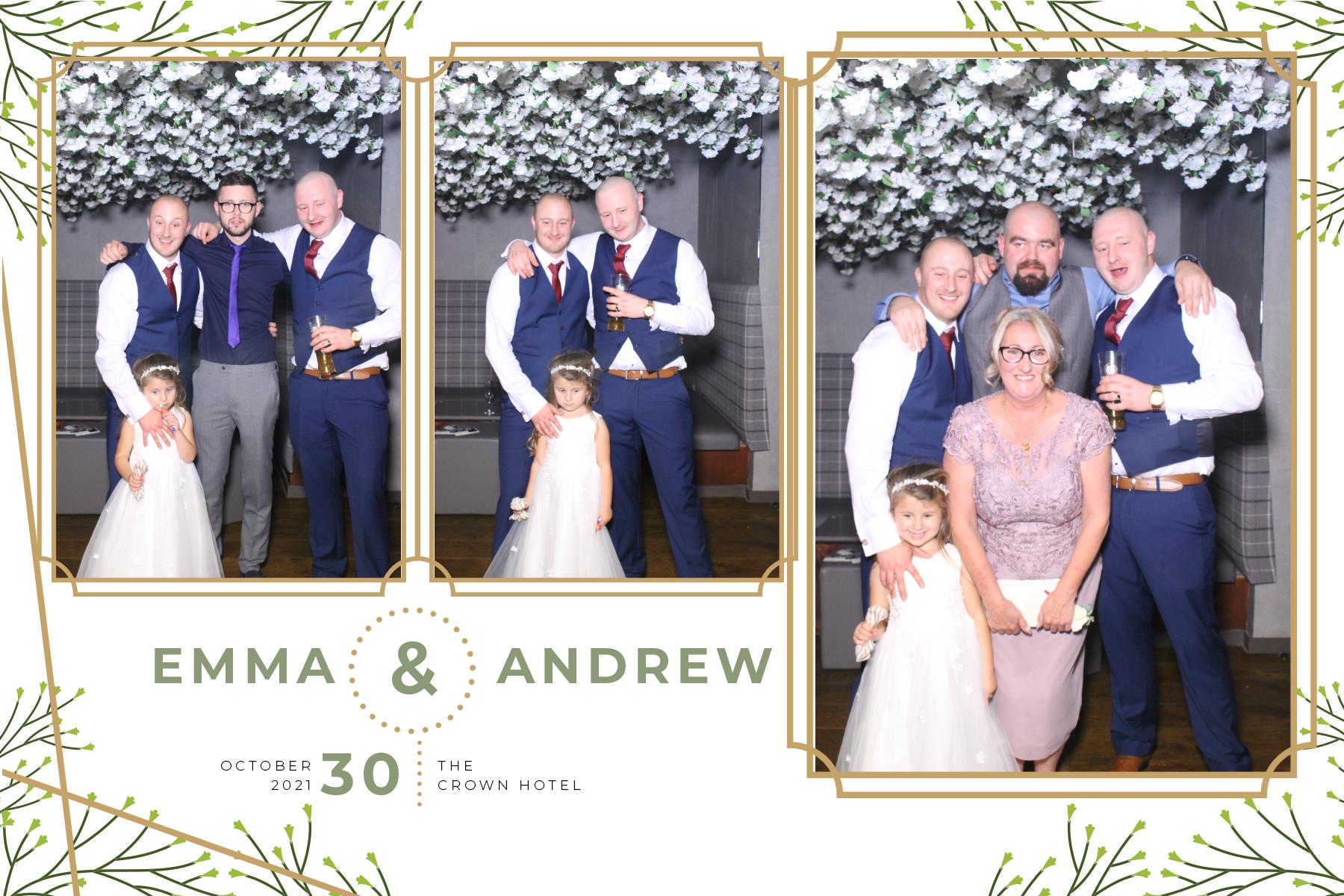 Emma and Andrew | View more photos from the event at gallery.blissbooth.co.uk/u/BlissBooth/Emma-and-Andrew