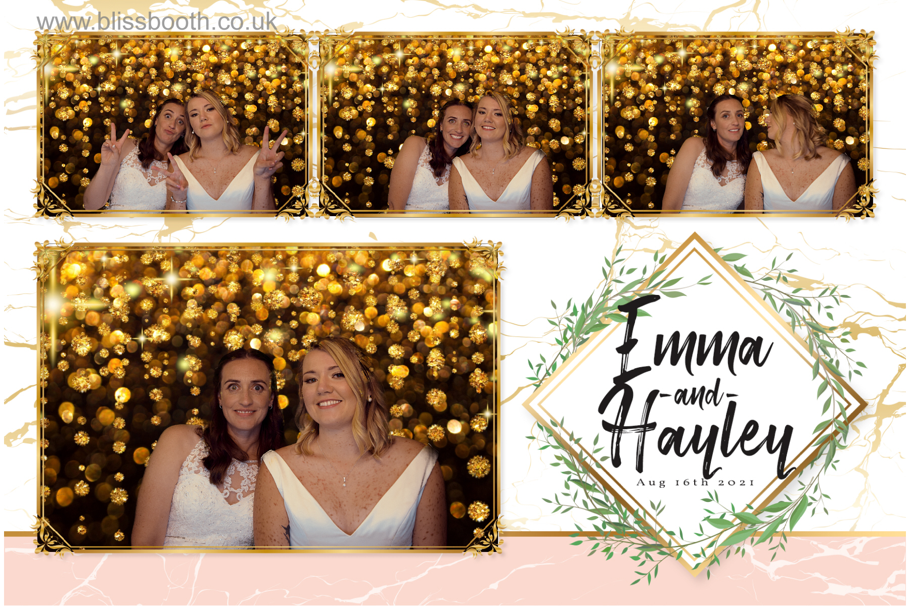 Emma and Hayley | View more photos from the event at gallery.blissbooth.co.uk/u/BlissBooth/Emma-and-Hayley