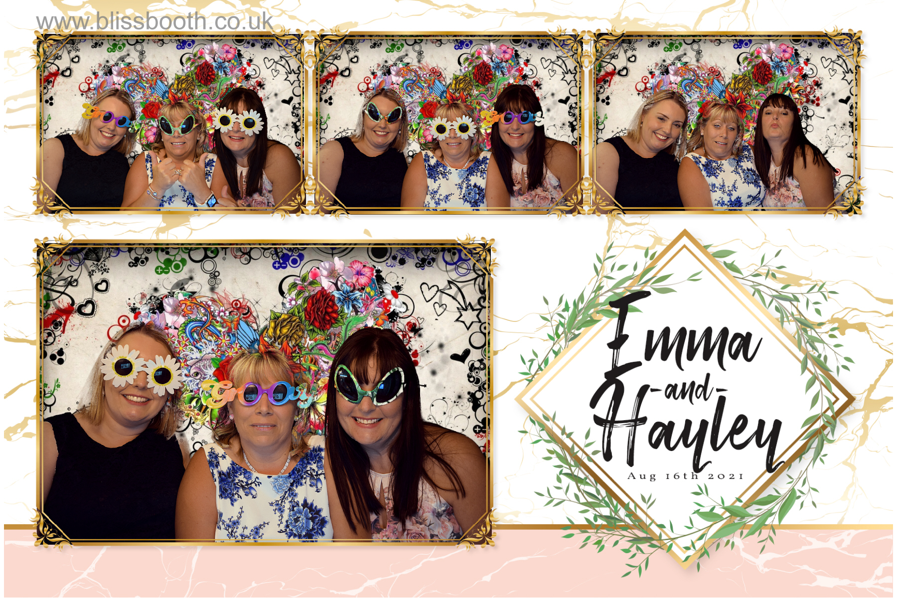 Emma and Hayley | View more photos from the event at gallery.blissbooth.co.uk/u/BlissBooth/Emma-and-Hayley