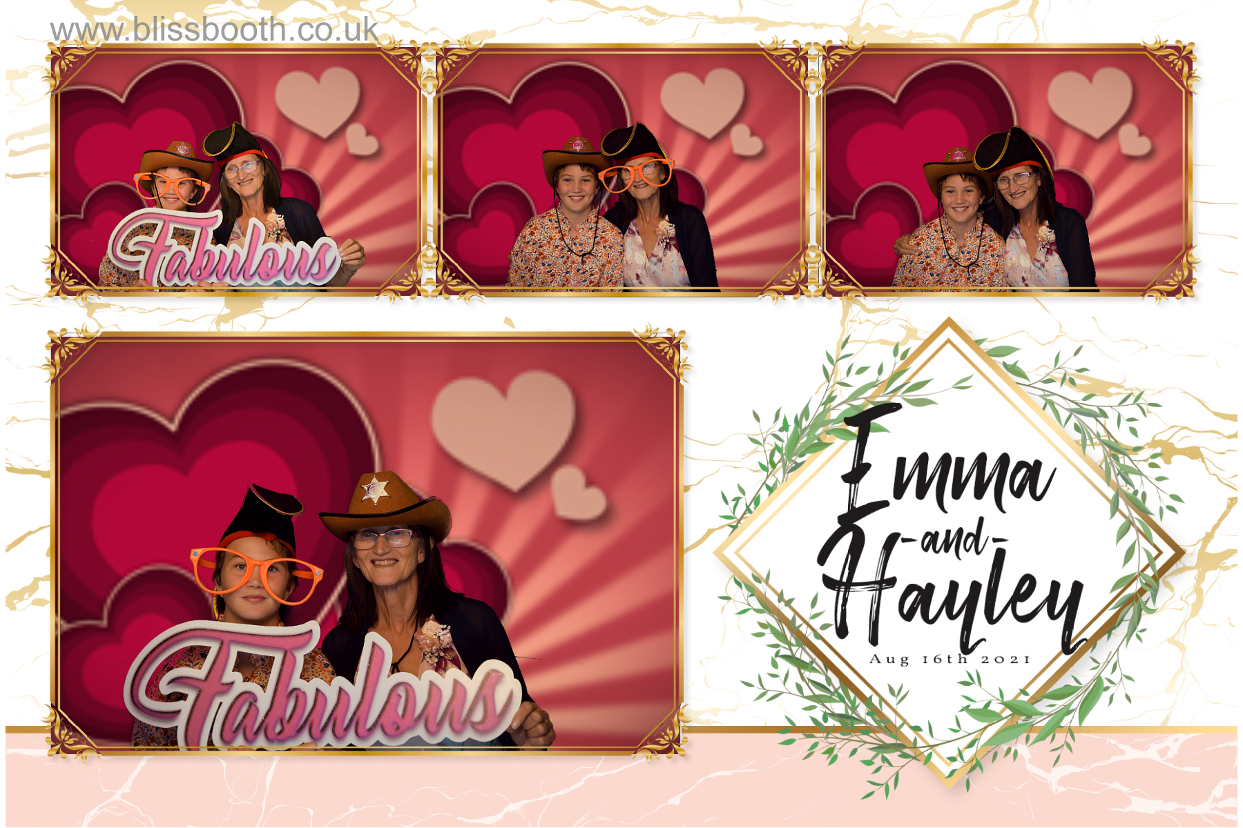 Emma and Hayley | View more photos from the event at gallery.blissbooth.co.uk/u/BlissBooth/Emma-and-Hayley