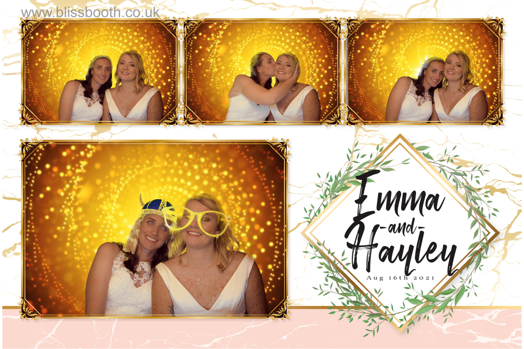 Emma and Hayley | View more photos from the event at gallery.blissbooth.co.uk/u/BlissBooth/Emma-and-Hayley