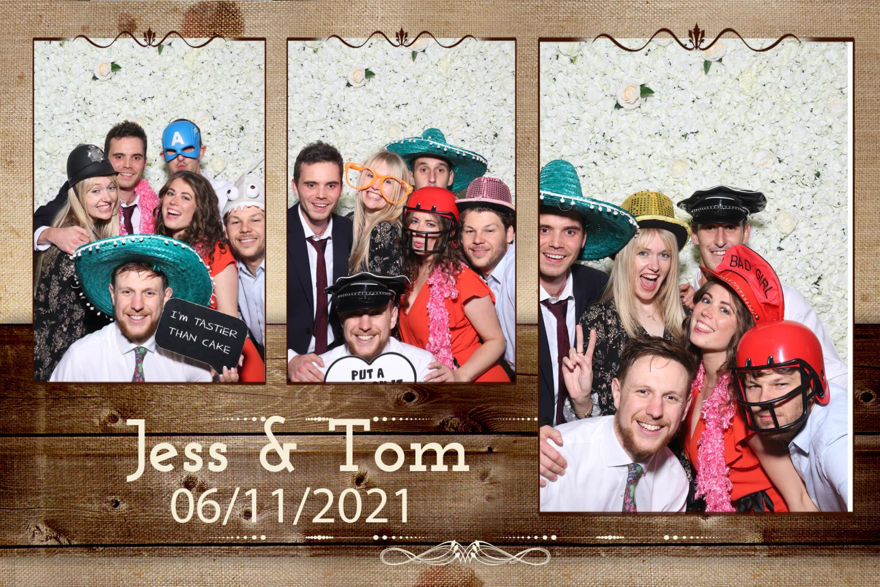 Jess and Tom | View more photos from the event at gallery.blissbooth.co.uk/u/BlissBooth/Jess-and-Tom