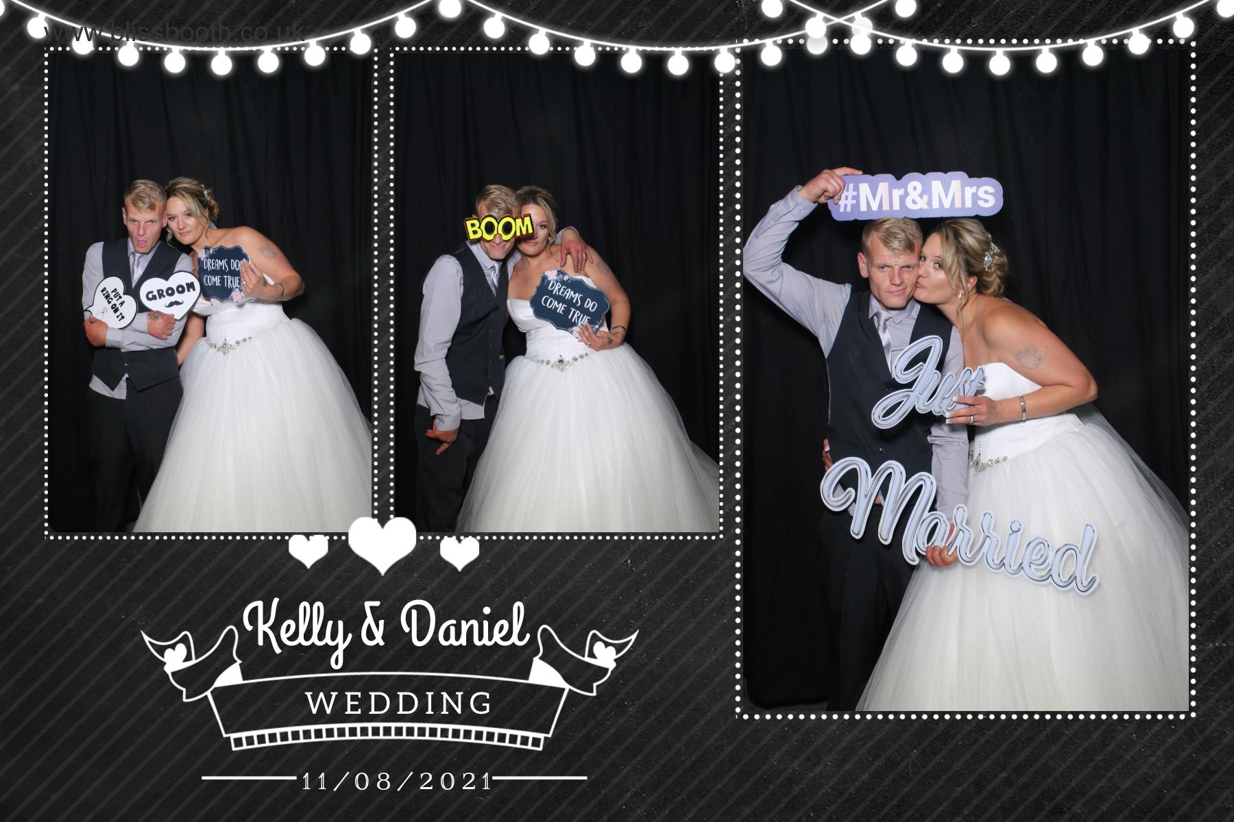Kelly and Daniel | View more photos from the event at gallery.blissbooth.co.uk/u/BlissBooth/Kelly-and-Daniel
