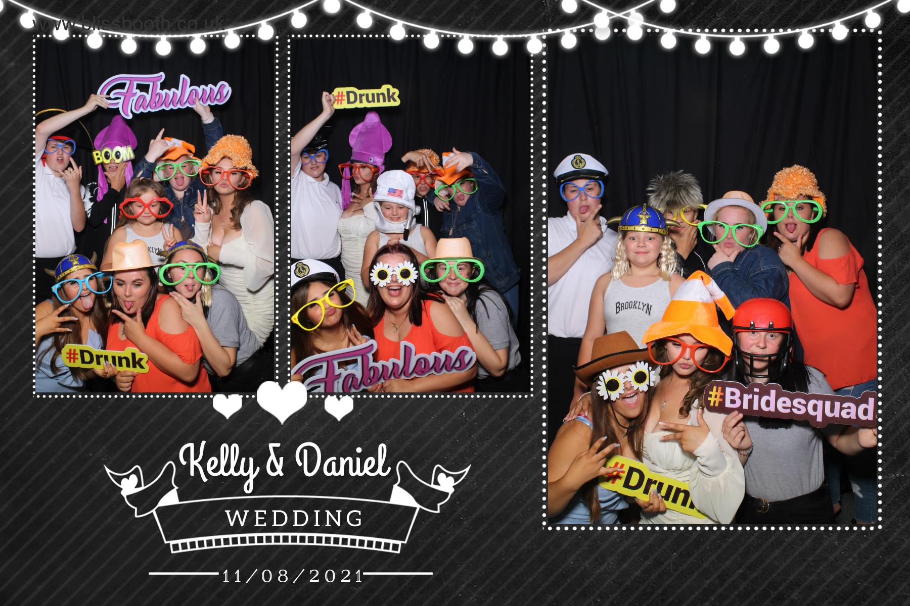 Kelly and Daniel | View more photos from the event at gallery.blissbooth.co.uk/u/BlissBooth/Kelly-and-Daniel