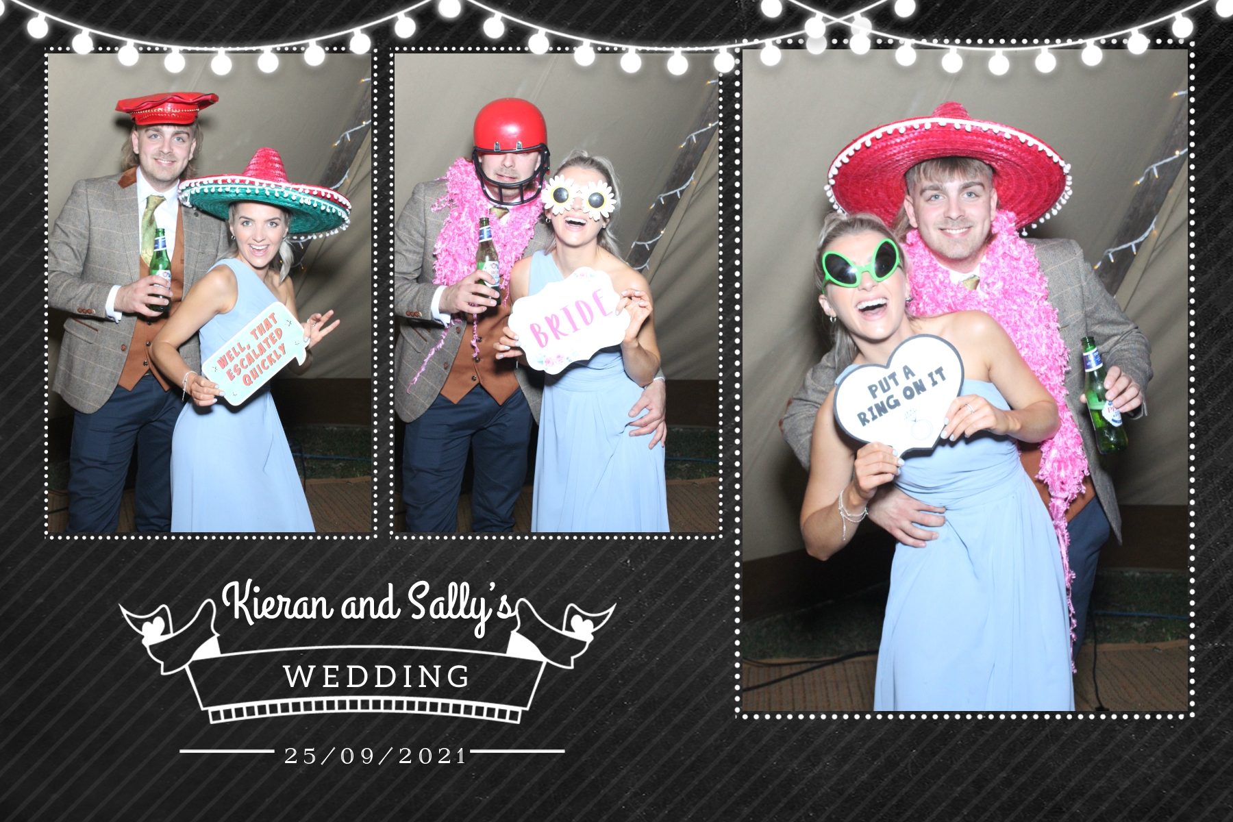 Kieran and Sally | View more photos from the event at gallery.blissbooth.co.uk/u/BlissBooth/Kieran-and-Sally