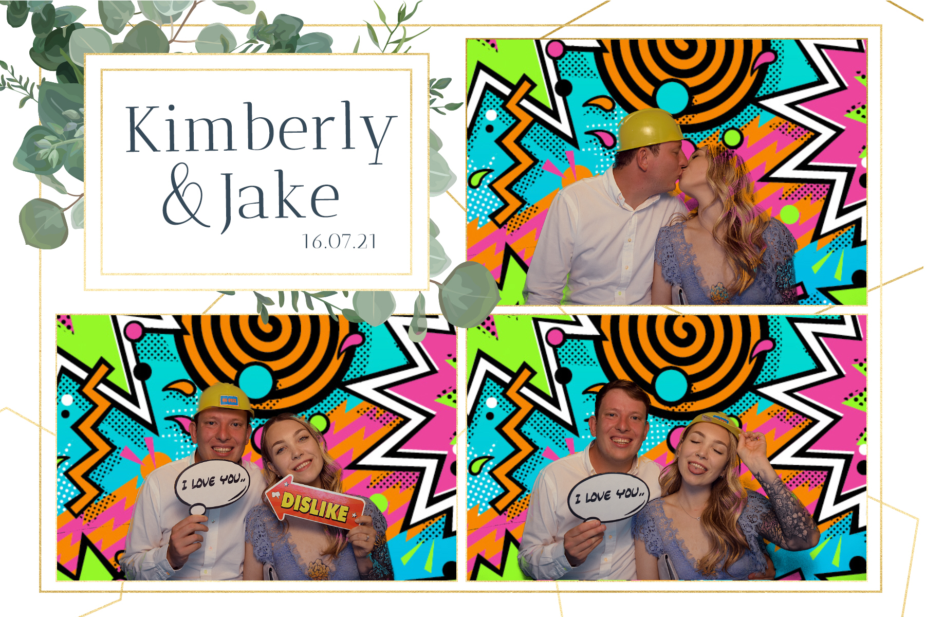 Kimberly and Jake | View more photos from the event at gallery.blissbooth.co.uk/u/BlissBooth/Kimberly-and-Jake
