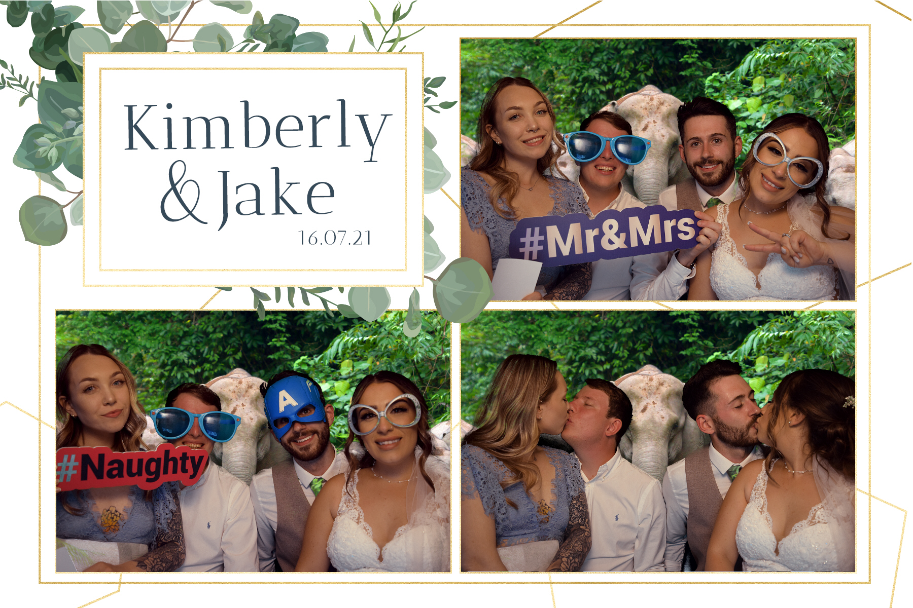 Kimberly and Jake | View more photos from the event at gallery.blissbooth.co.uk/u/BlissBooth/Kimberly-and-Jake