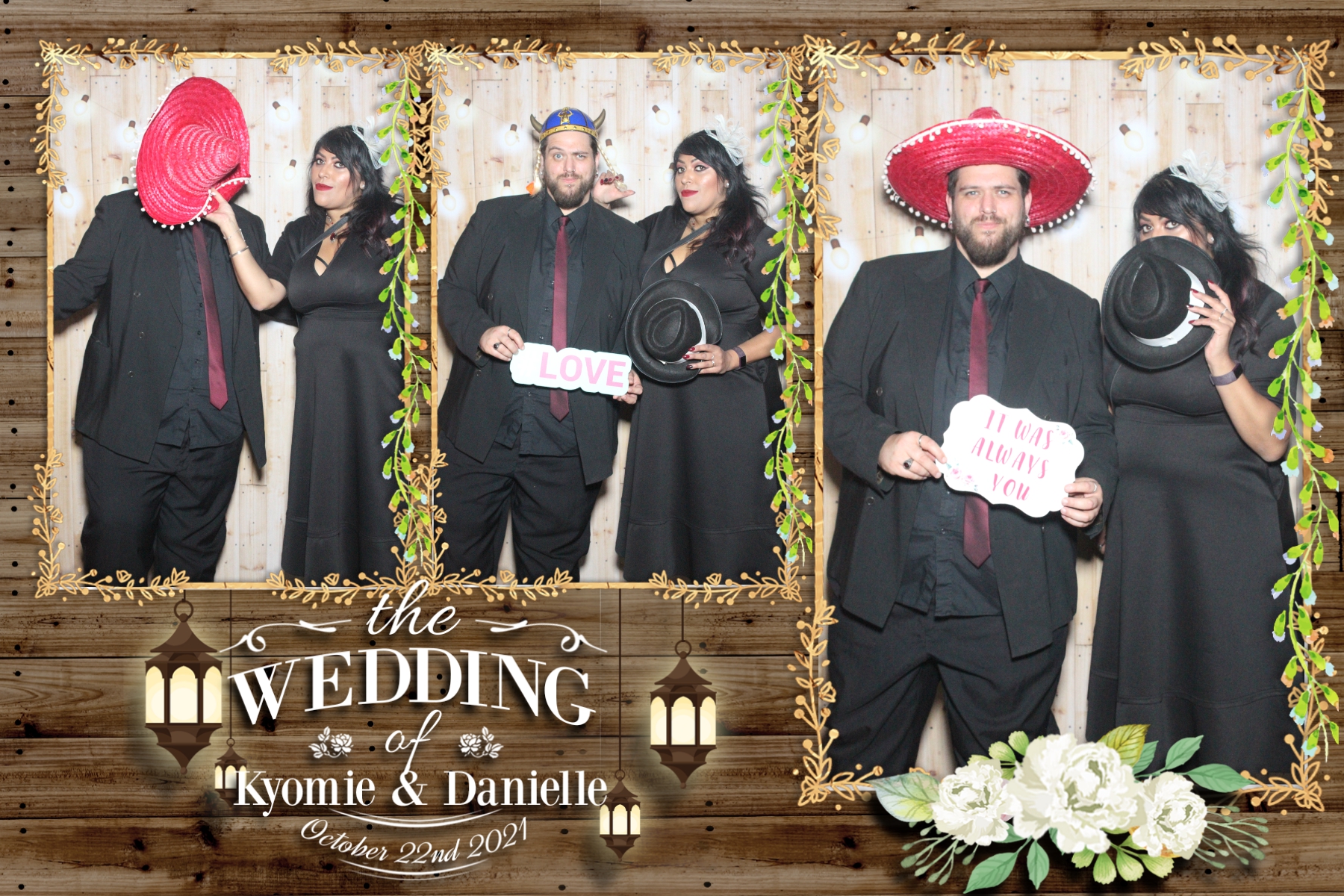 Kyomie & Danielle | View more photos from the event at gallery.blissbooth.co.uk/u/BlissBooth/Kyomie-Danielle