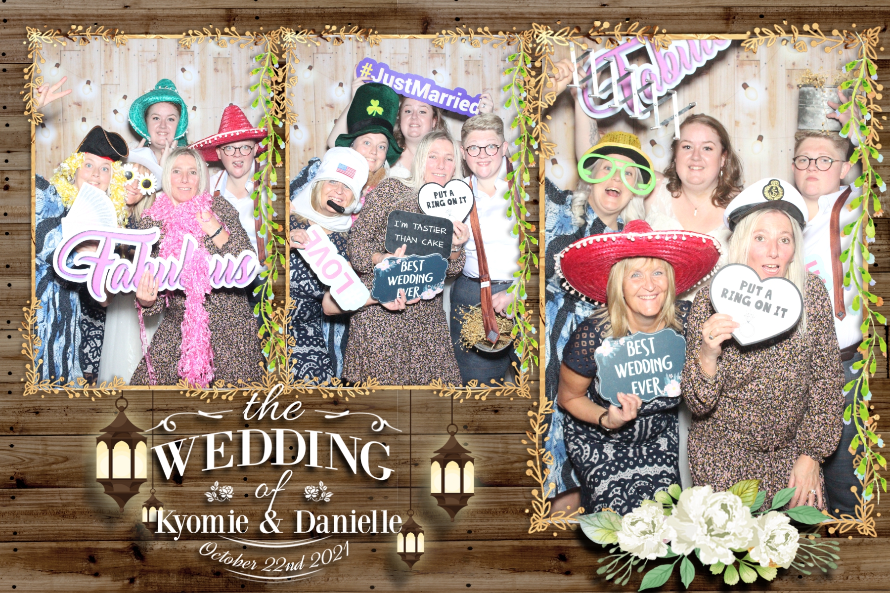 Kyomie & Danielle | View more photos from the event at gallery.blissbooth.co.uk/u/BlissBooth/Kyomie-Danielle