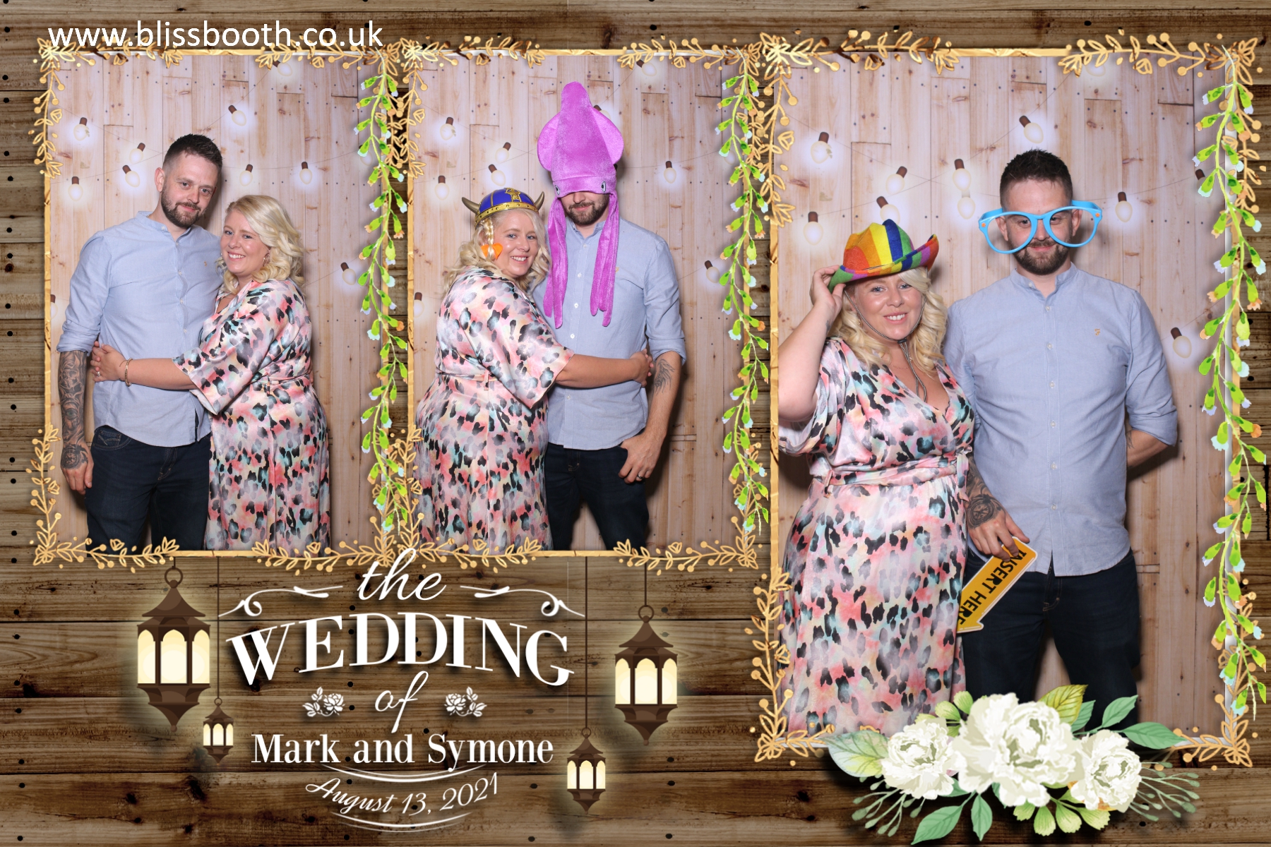 Mark and Symone | View more photos from the event at gallery.blissbooth.co.uk/u/BlissBooth/Mark-and-Symone