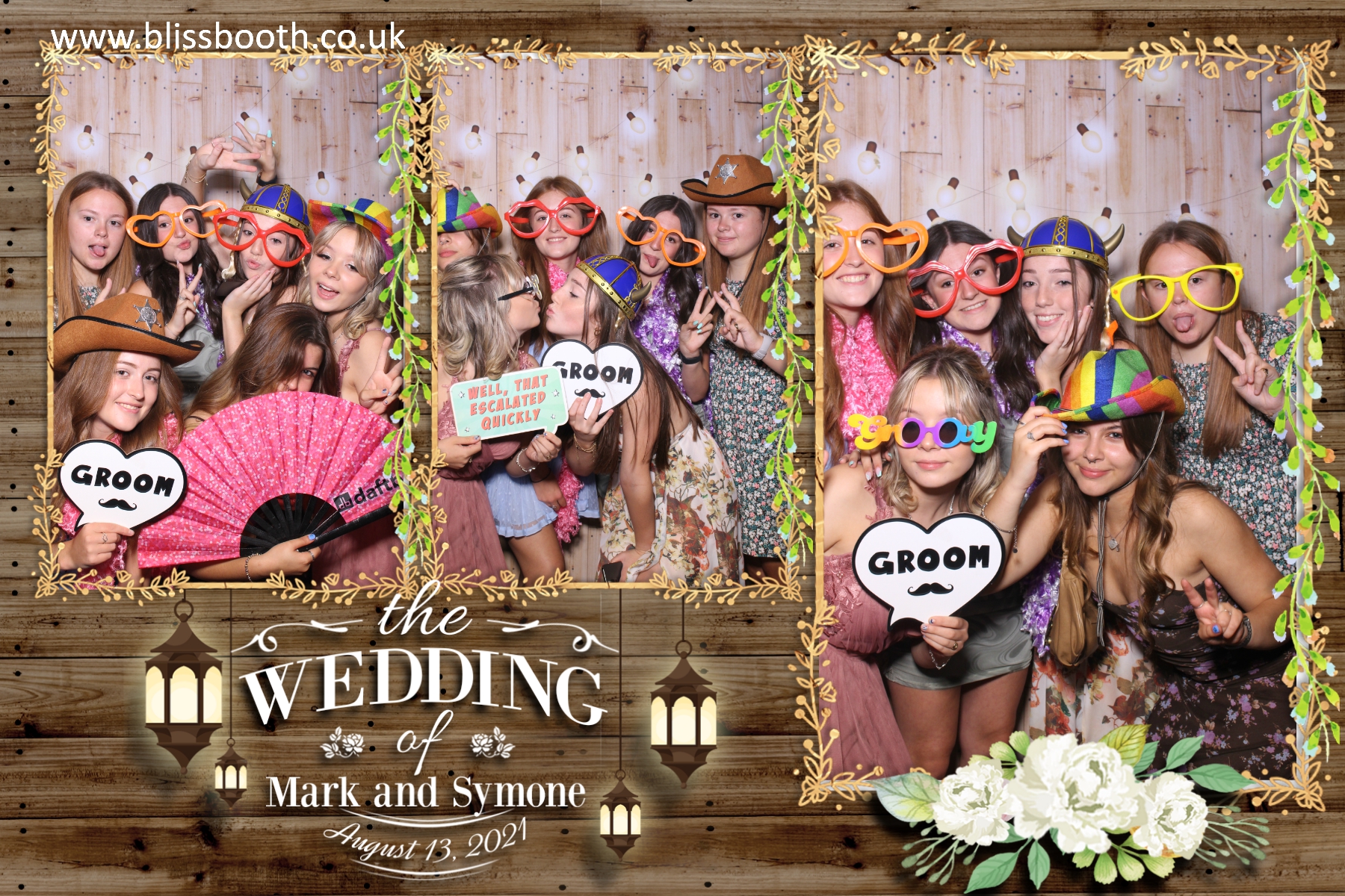 Mark and Symone | View more photos from the event at gallery.blissbooth.co.uk/u/BlissBooth/Mark-and-Symone