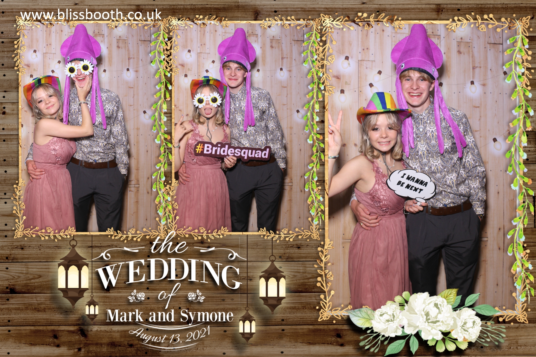 Mark and Symone | View more photos from the event at gallery.blissbooth.co.uk/u/BlissBooth/Mark-and-Symone