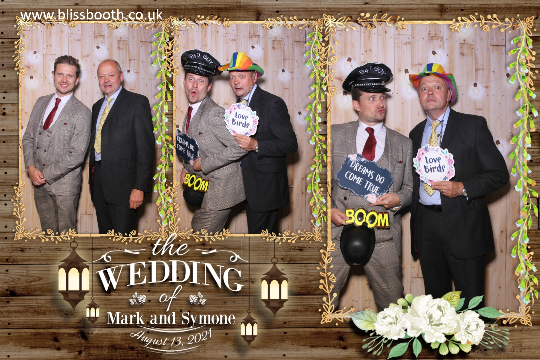 Mark and Symone | View more photos from the event at gallery.blissbooth.co.uk/u/BlissBooth/Mark-and-Symone