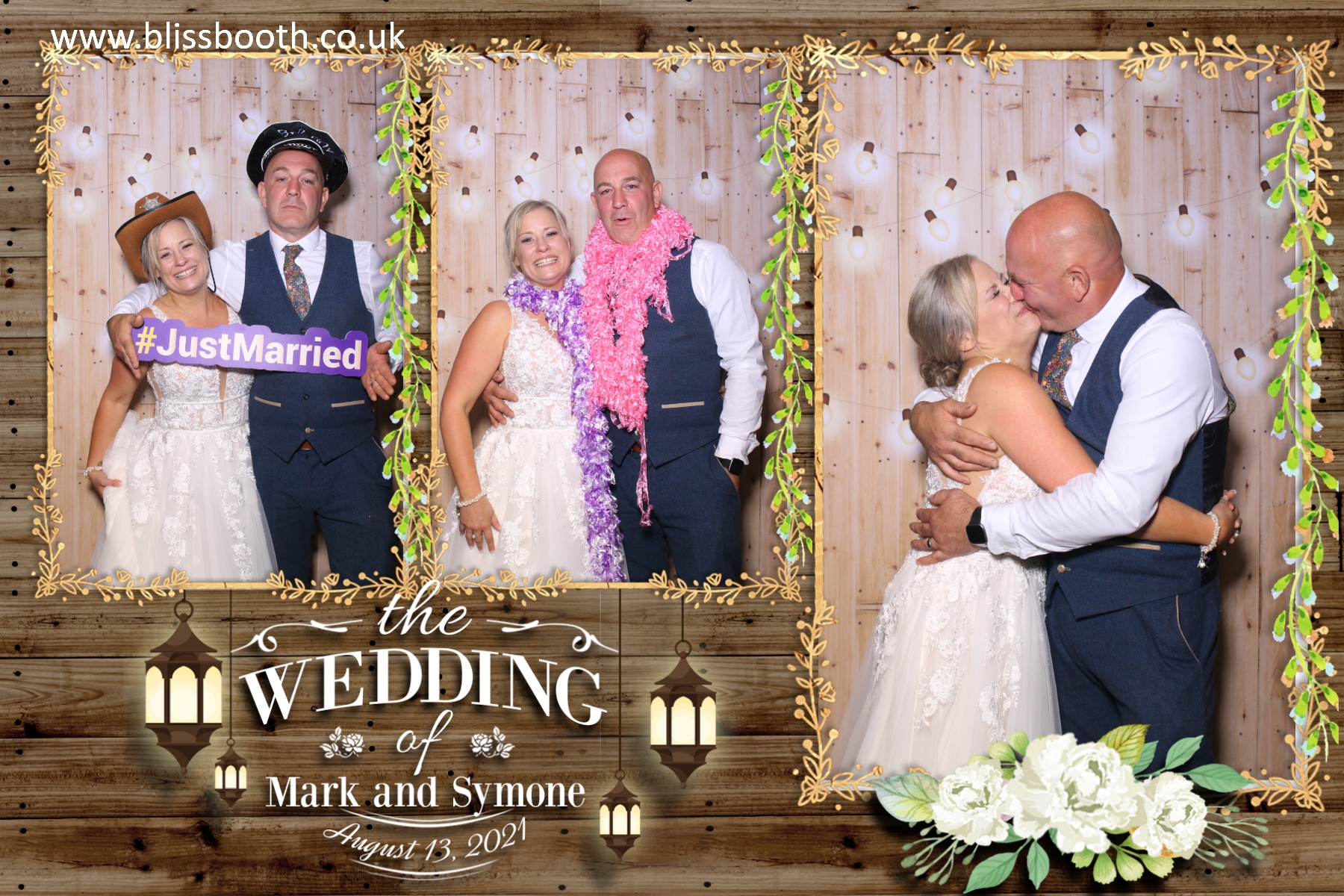 Mark and Symone | View more photos from the event at gallery.blissbooth.co.uk/u/BlissBooth/Mark-and-Symone