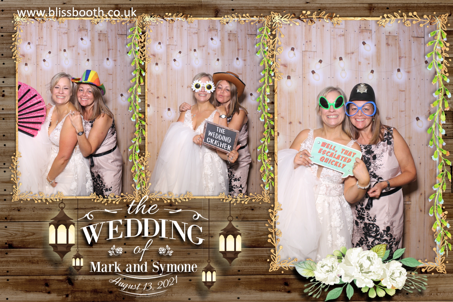 Mark and Symone | View more photos from the event at gallery.blissbooth.co.uk/u/BlissBooth/Mark-and-Symone
