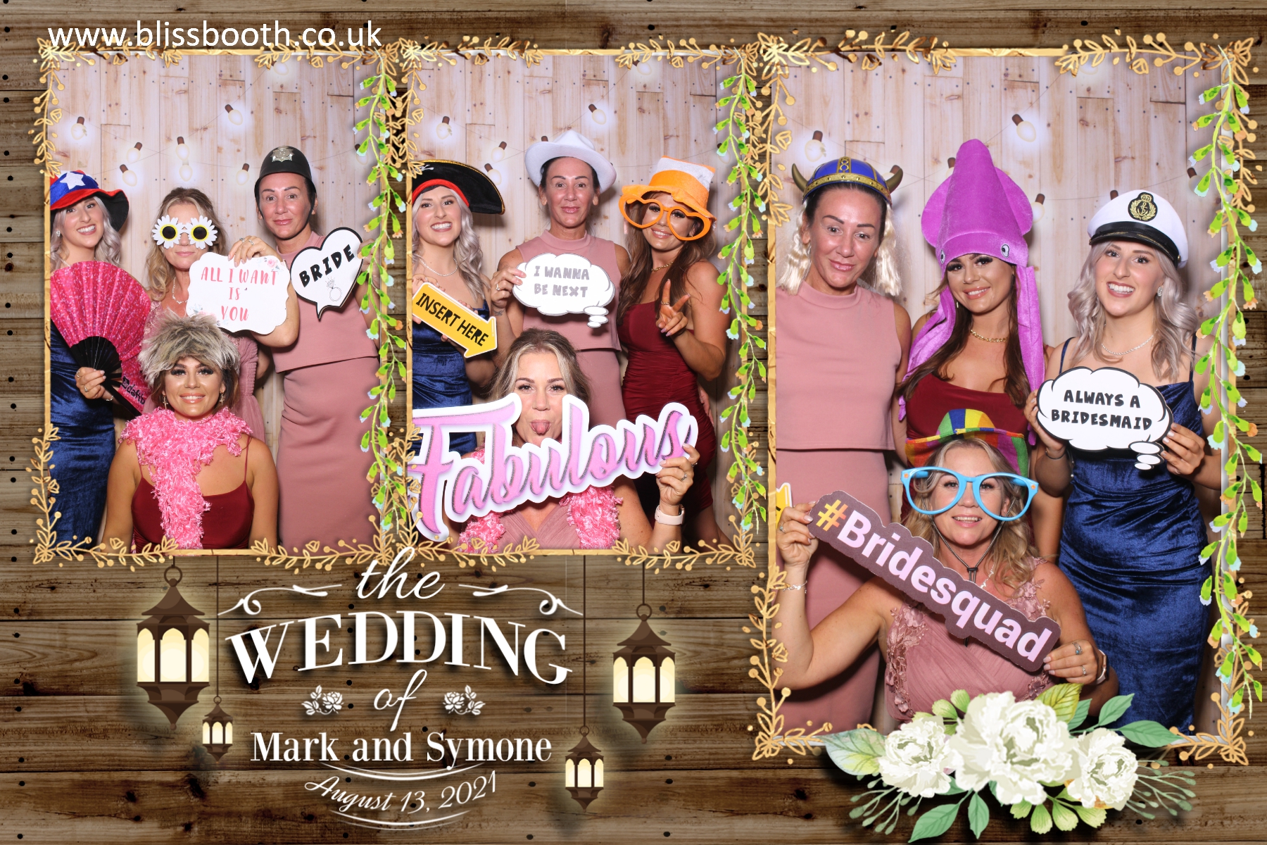 Mark and Symone | View more photos from the event at gallery.blissbooth.co.uk/u/BlissBooth/Mark-and-Symone