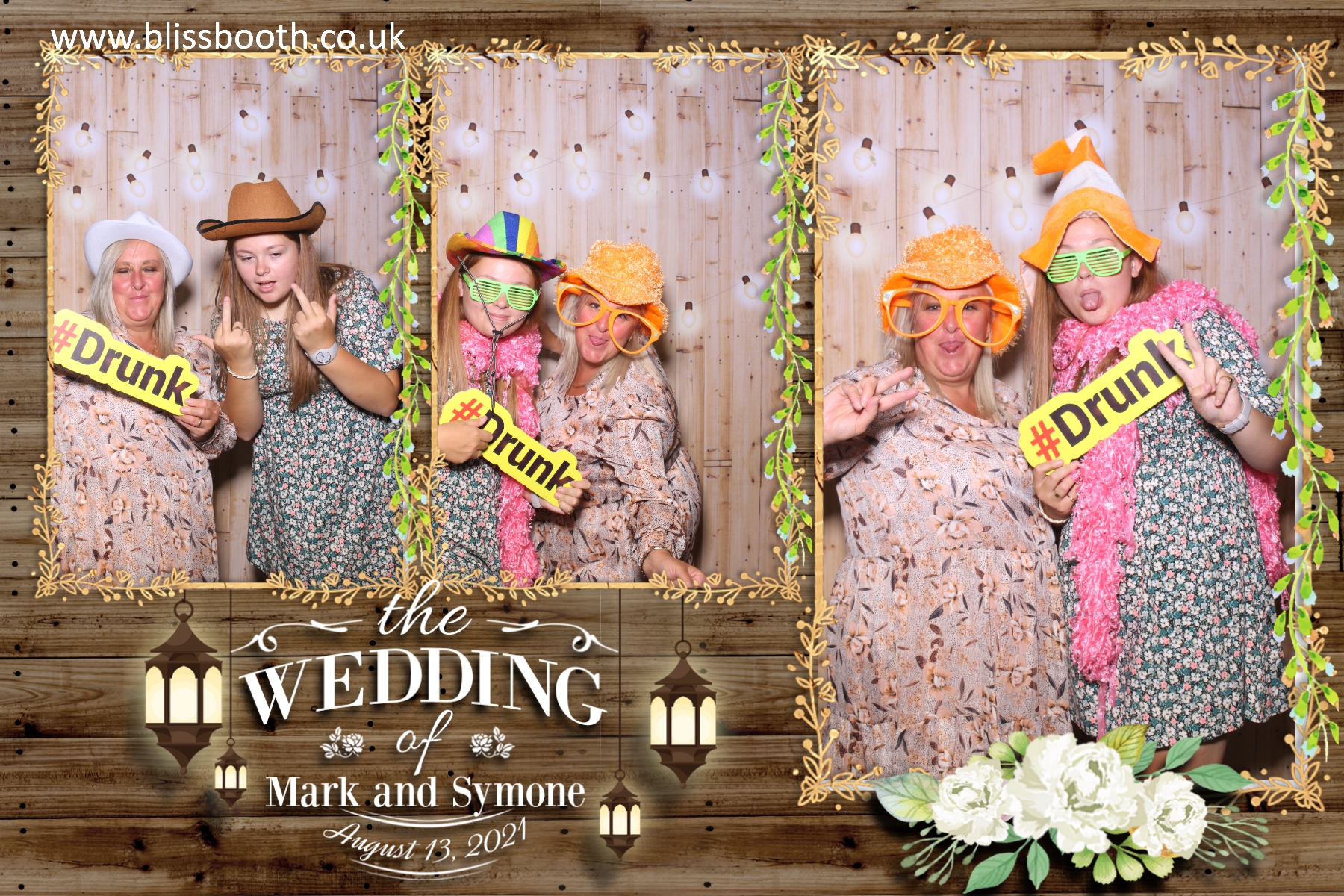 Mark and Symone | View more photos from the event at gallery.blissbooth.co.uk/u/BlissBooth/Mark-and-Symone
