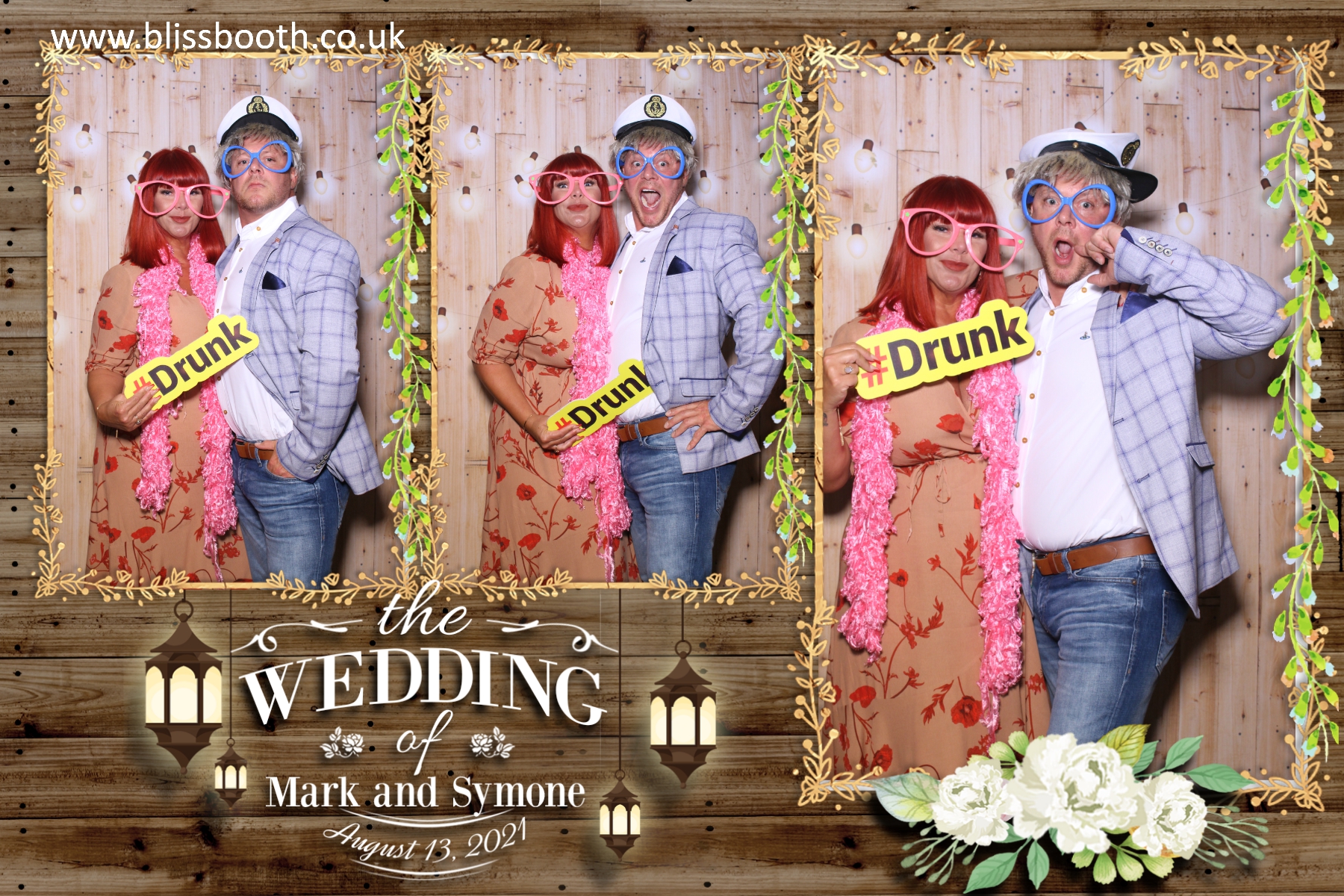 Mark and Symone | View more photos from the event at gallery.blissbooth.co.uk/u/BlissBooth/Mark-and-Symone