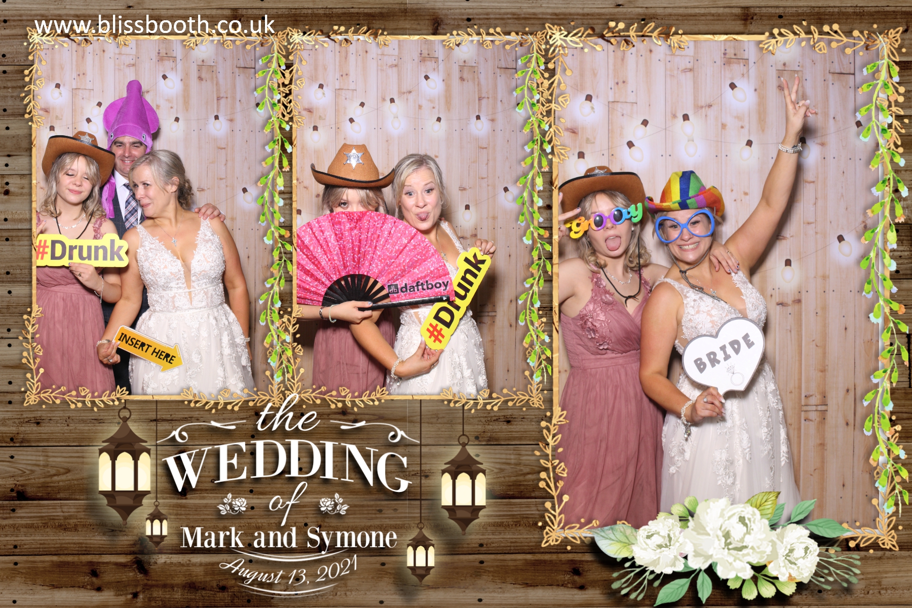 Mark and Symone | View more photos from the event at gallery.blissbooth.co.uk/u/BlissBooth/Mark-and-Symone