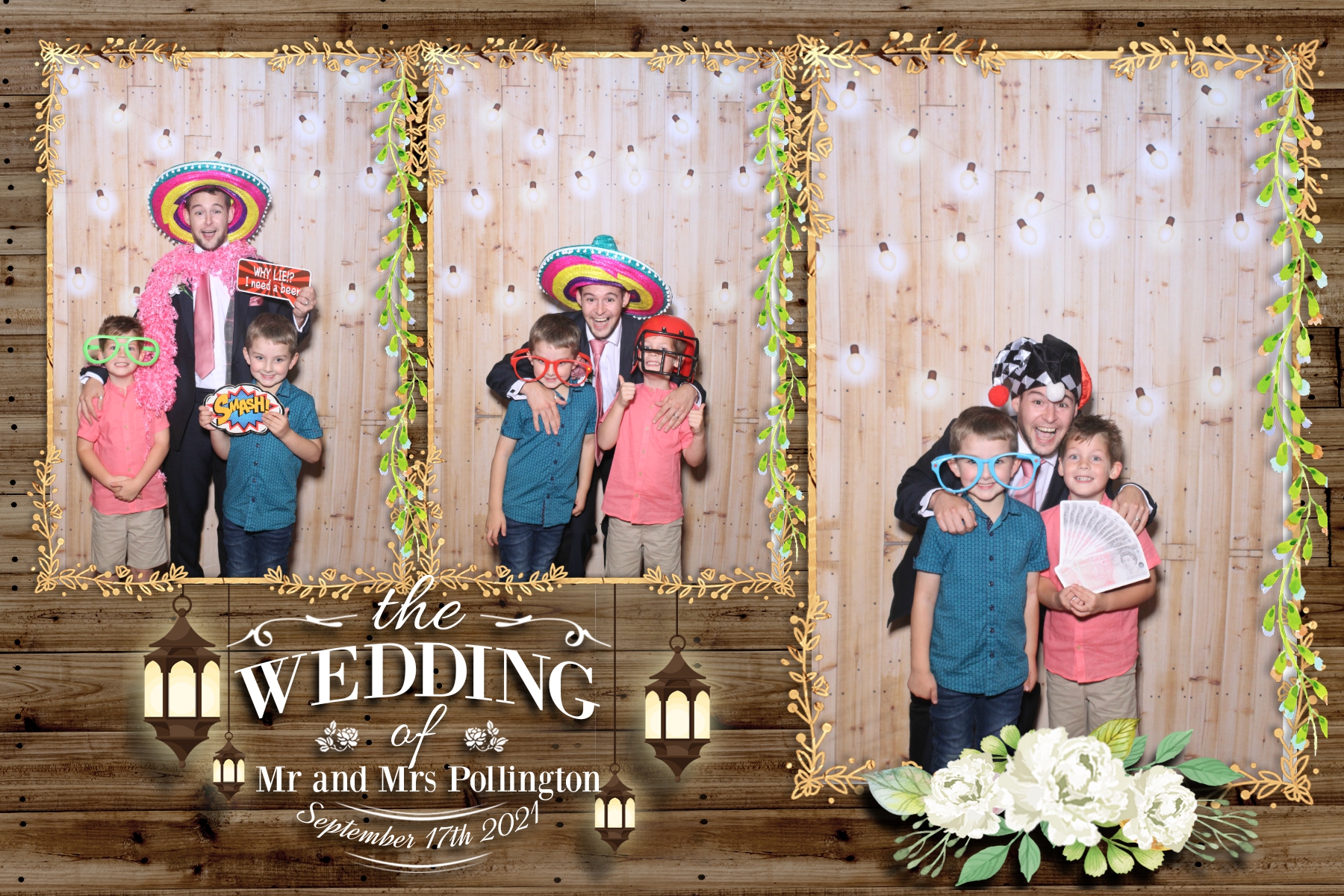Mr and Mrs Pollington | View more photos from the event at gallery.blissbooth.co.uk/u/BlissBooth/Mr-and-Mrs-Pollington