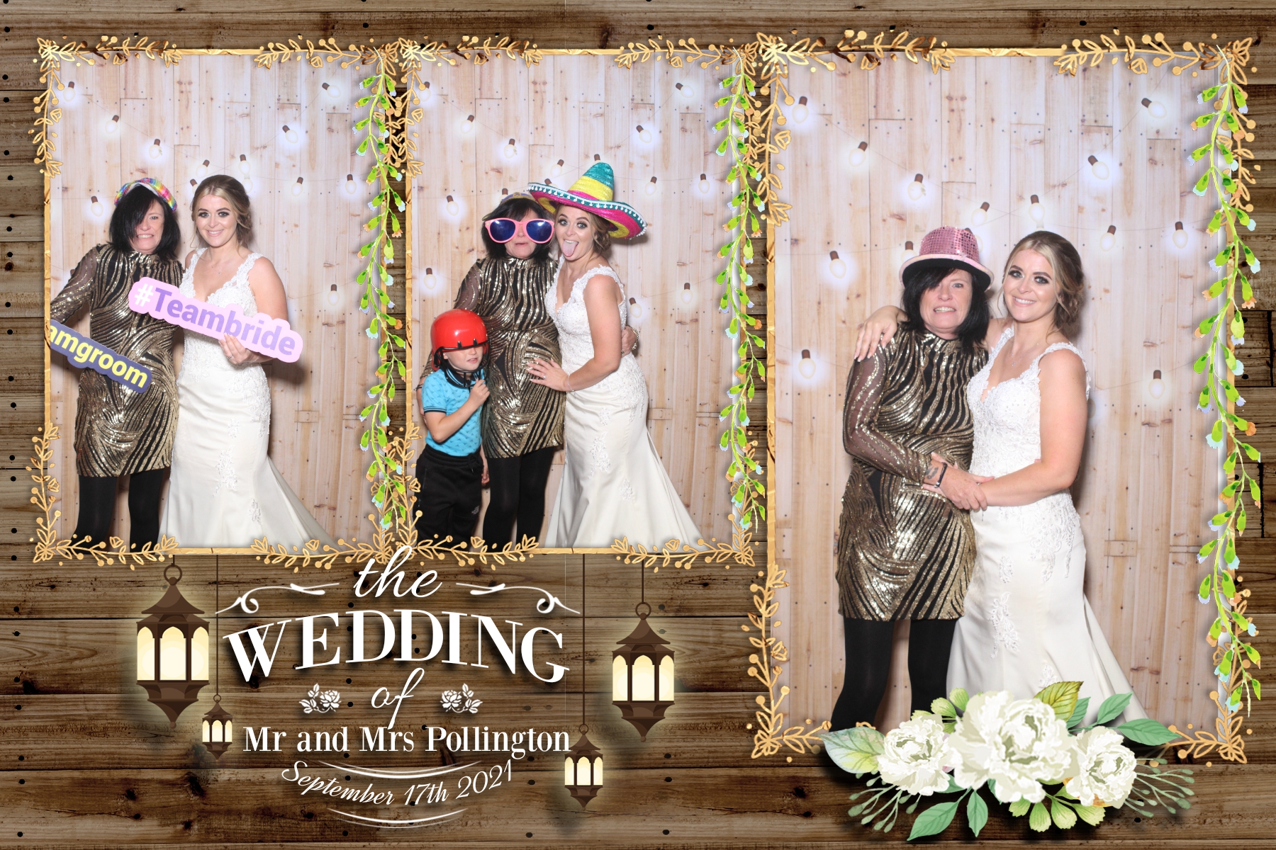 Mr and Mrs Pollington | View more photos from the event at gallery.blissbooth.co.uk/u/BlissBooth/Mr-and-Mrs-Pollington